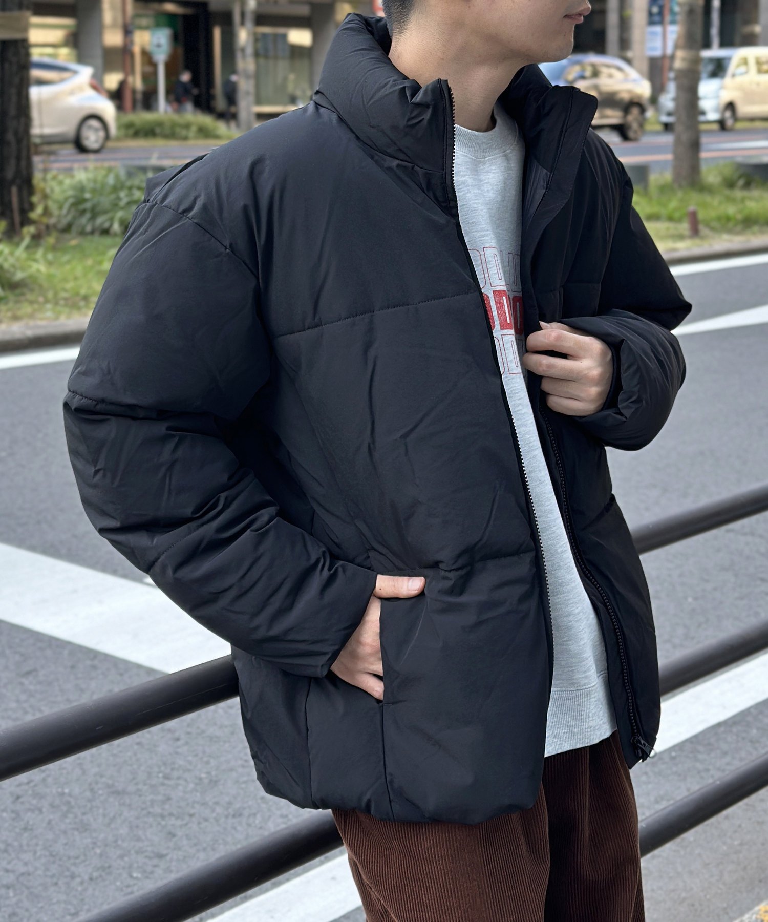 CPCM｜ナイロンストレッチ中綿ブルゾン | Rakuten Fashion(楽天