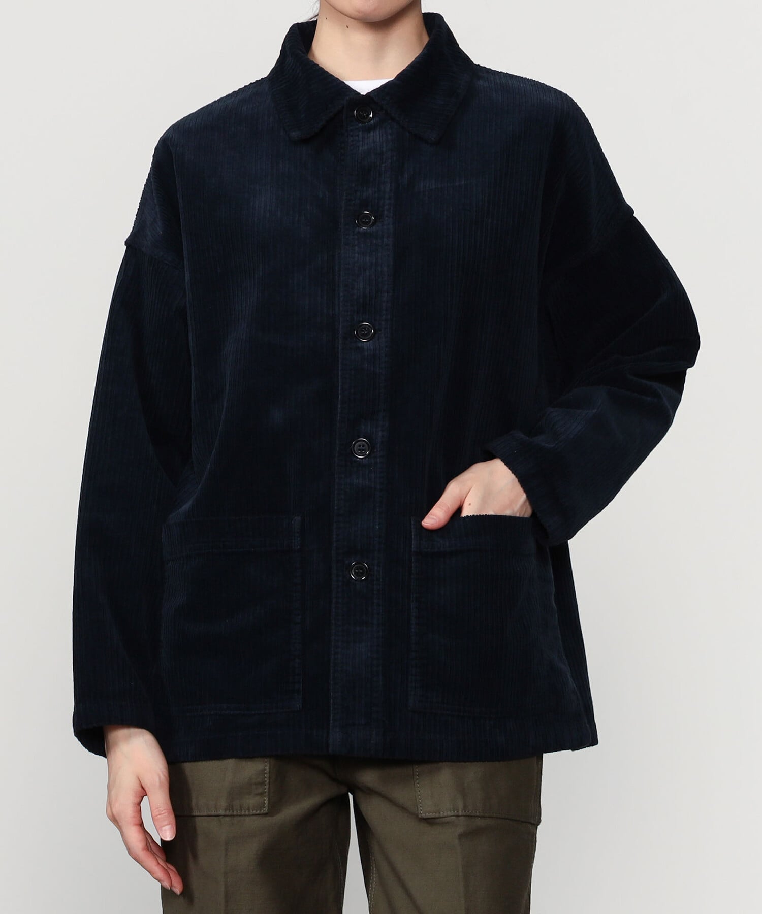 Bshop｜VETRA | コーデュロイ カバーオールジャケット WOMEN | Rakuten