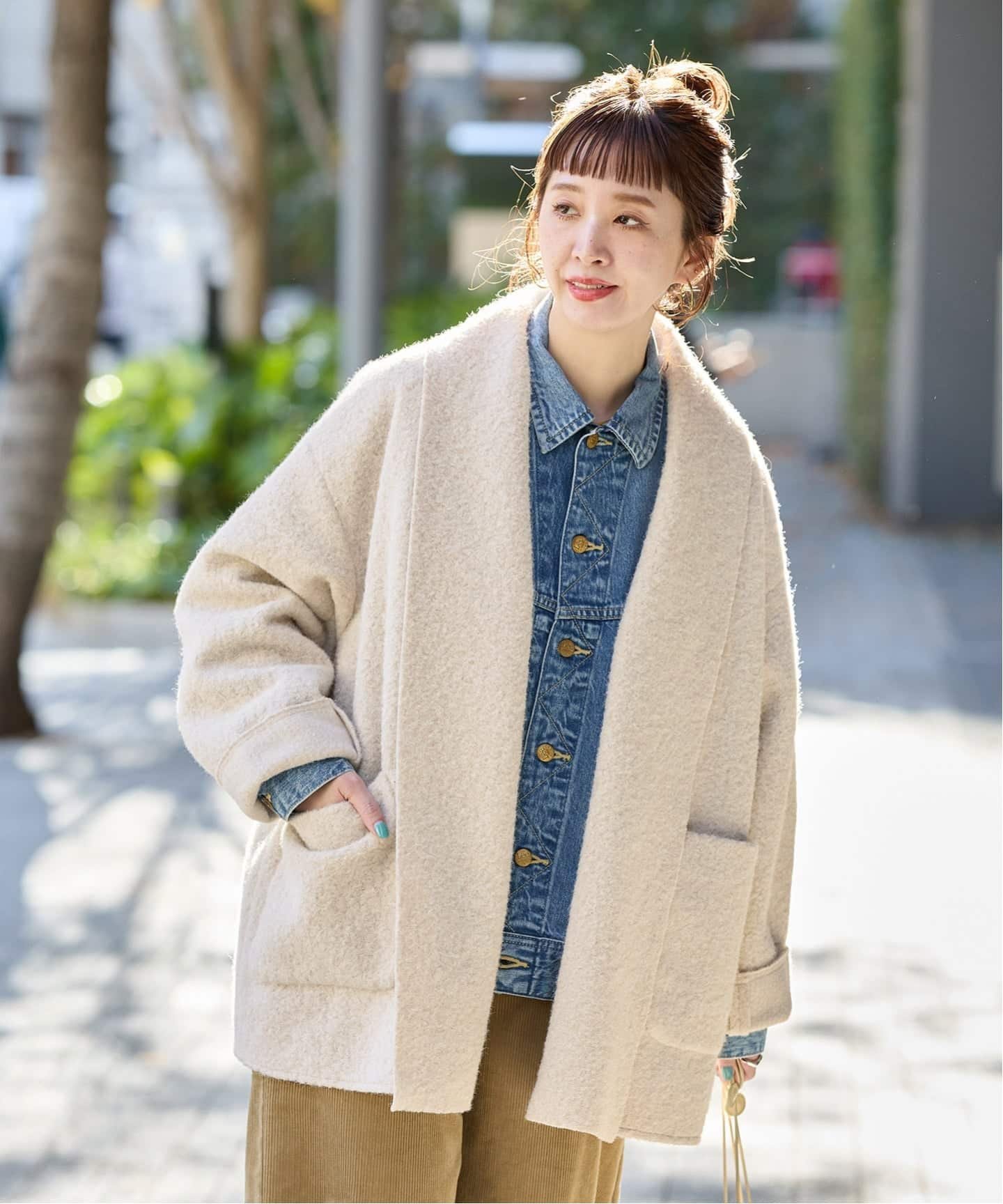 B.C STOCK｜《追加2》ブークレージャージ着流しコート | Rakuten