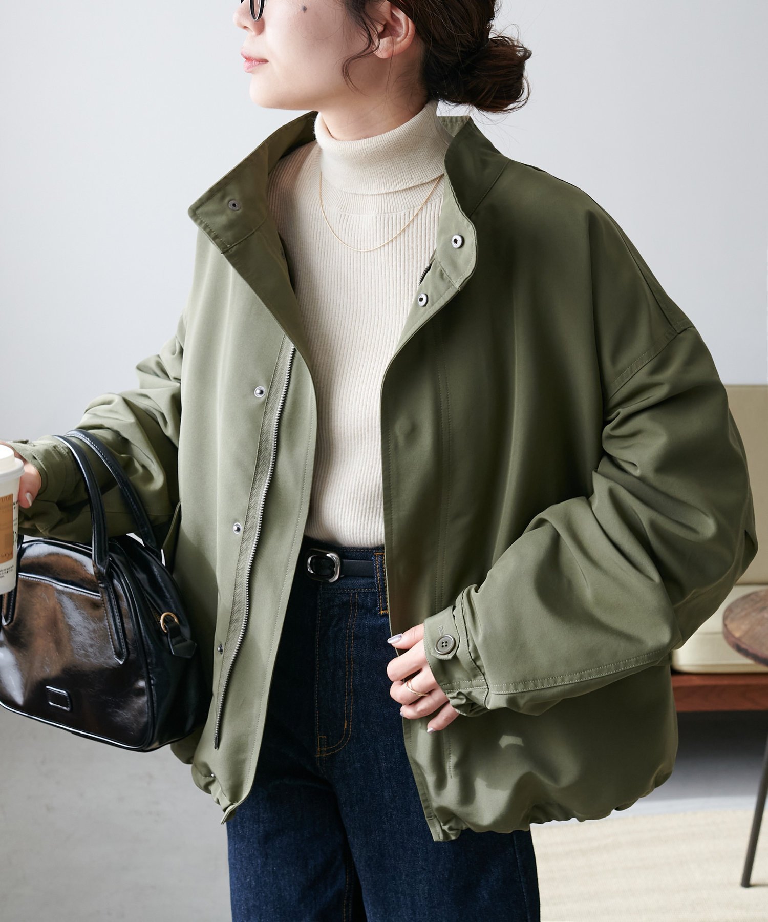 Discoat｜【ユニセックス】3WAYライナー付きショートモッズコート