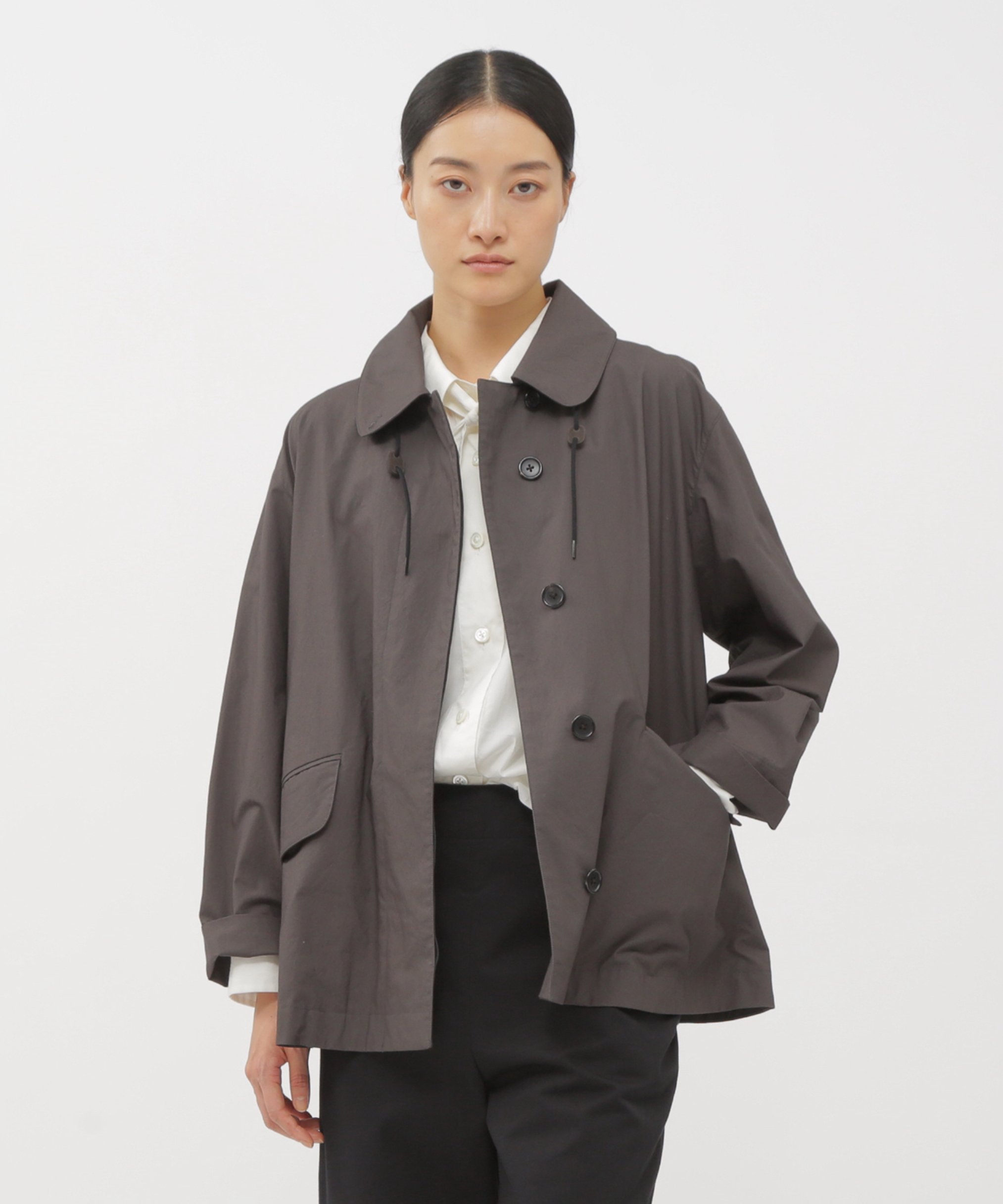 MARGARET HOWELL｜DENSE COTTON POPLIN BLOUSON | Rakuten Fashion