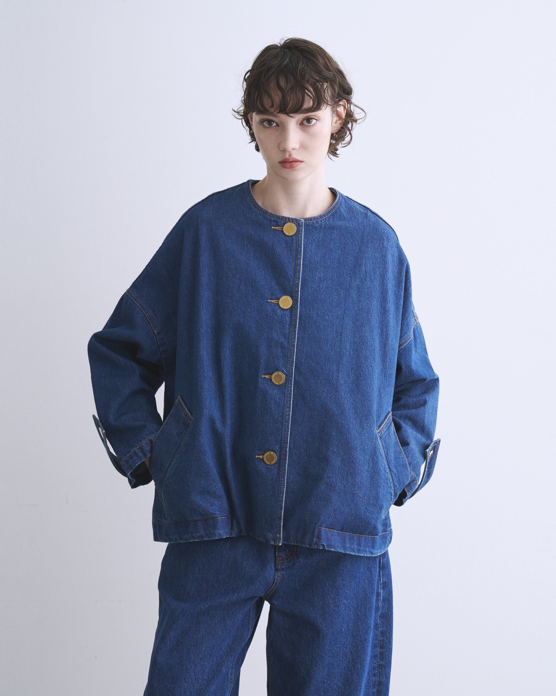 Traditional Weatherwear｜MALTON NO COLLAR DENIM | Rakuten Fashion