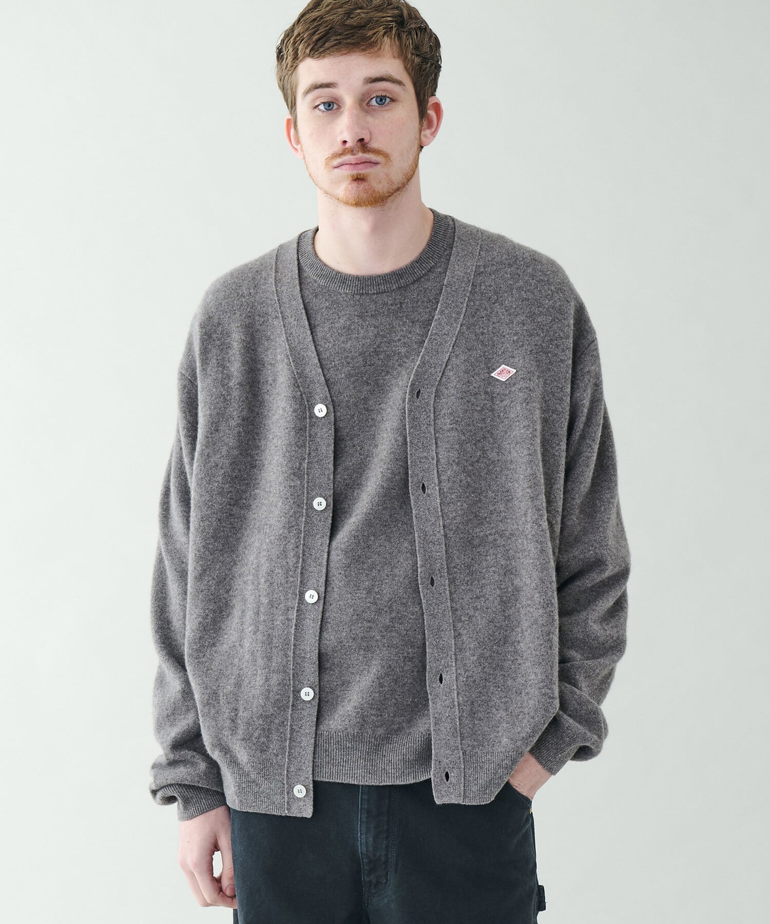 Bshop｜DANTON | ラムウール Vネックニットカーディガン MEN | Rakuten