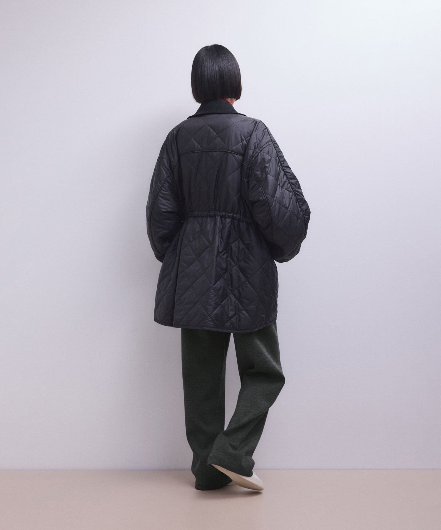 ADAM ET ROPE'｜【サステナブル】リバーシブルドロストキルティング