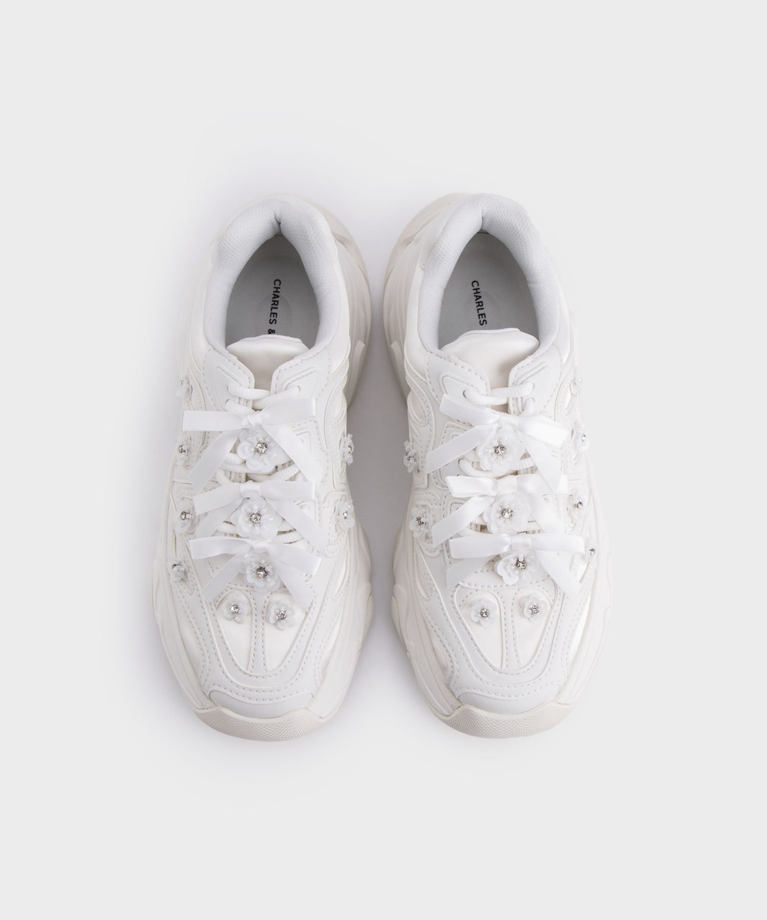 CHARLES & KEITH｜Gaskell ギャスケル フラワーエンベリシュッドチャン