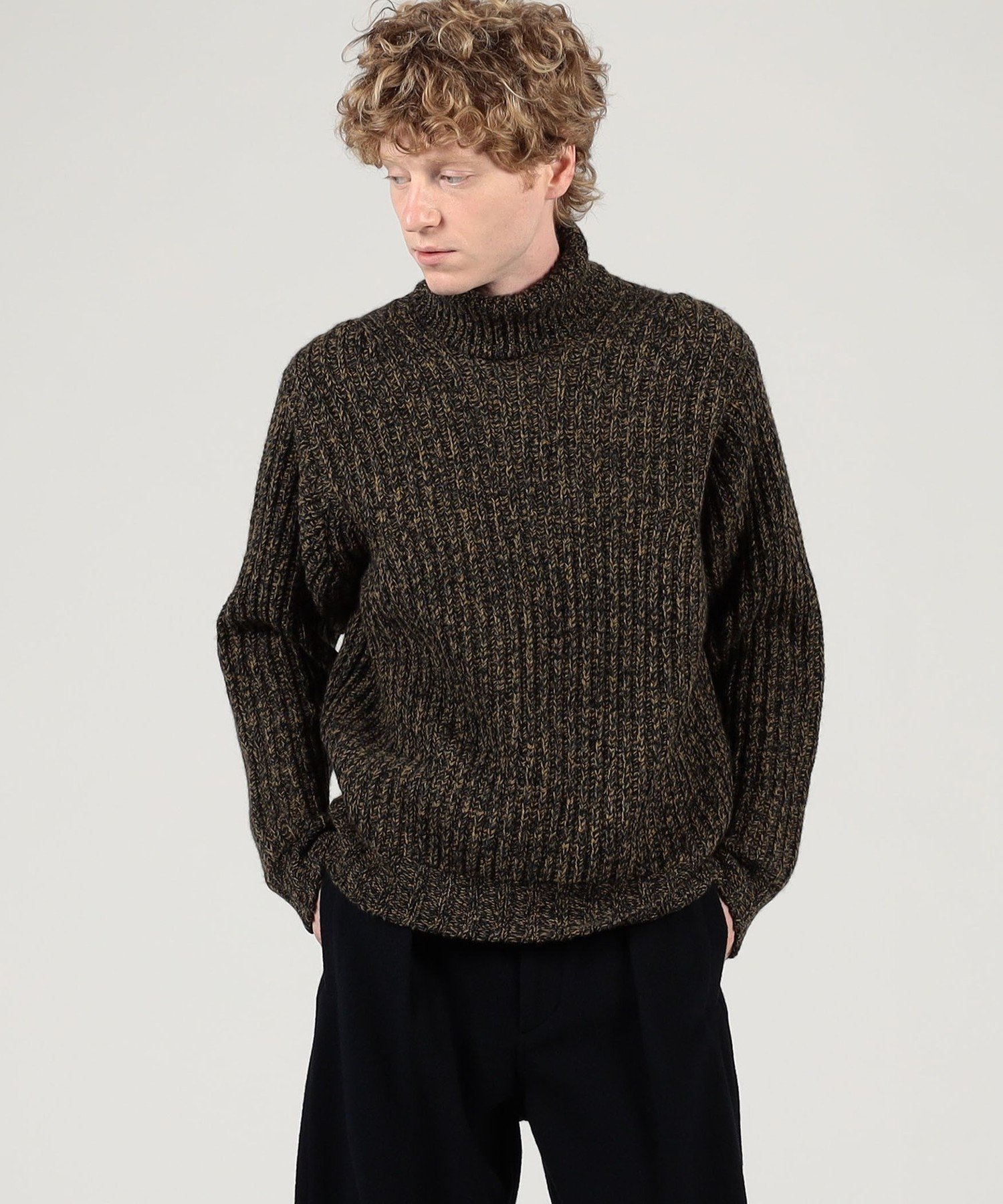 TOMORROWLAND｜TOMORROWLAND Tricot ウールカシミヤ メランジニット