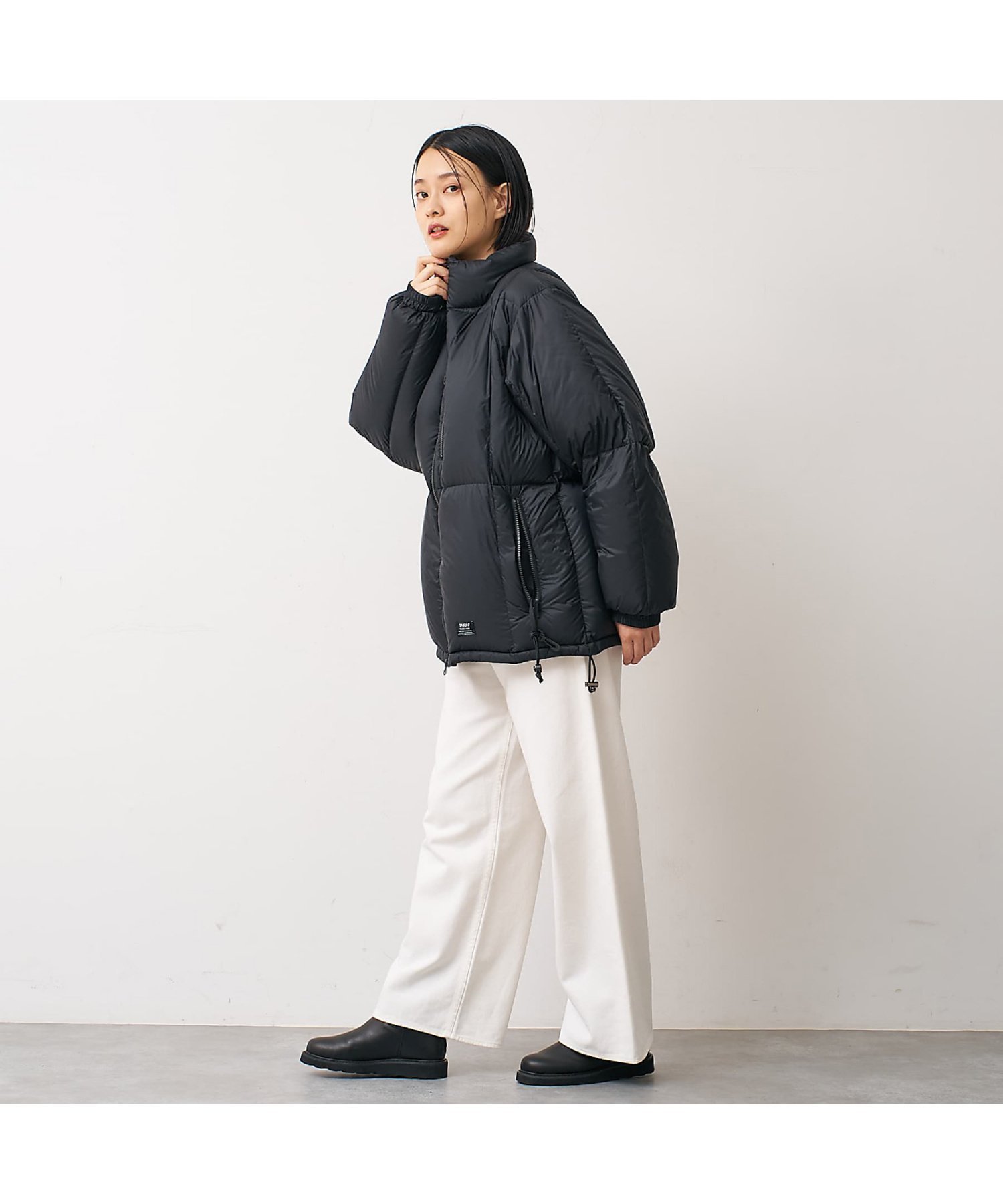 collex｜【WEB限定】【TAION】ワーク Wジップ ボリュームダウン