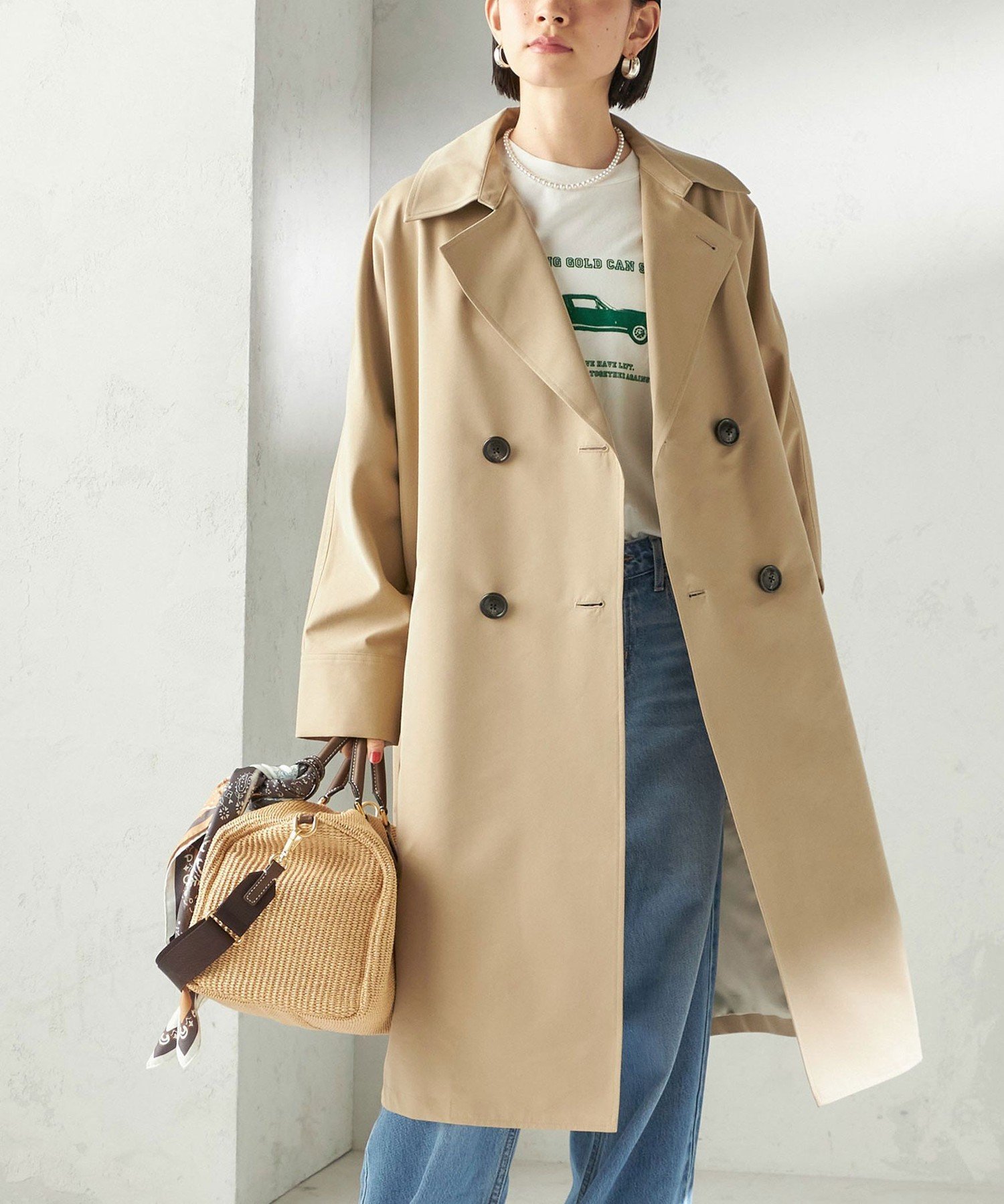 SHIPS｜TICCA: テント トレンチ コート | Rakuten Fashion(楽天