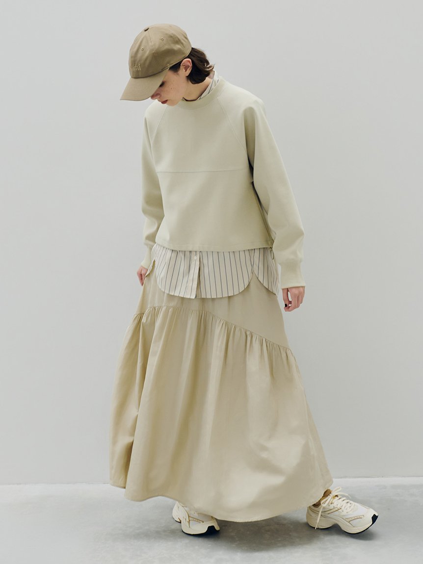 emmi｜ラグラントップス×ボリュームスカートセット | Rakuten Fashion