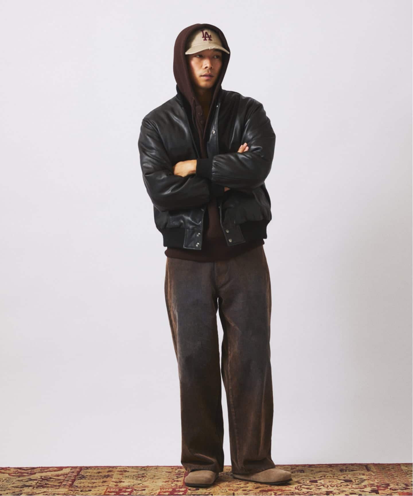 JOURNAL STANDARD relume｜ゴートレザー アワード ジャケット