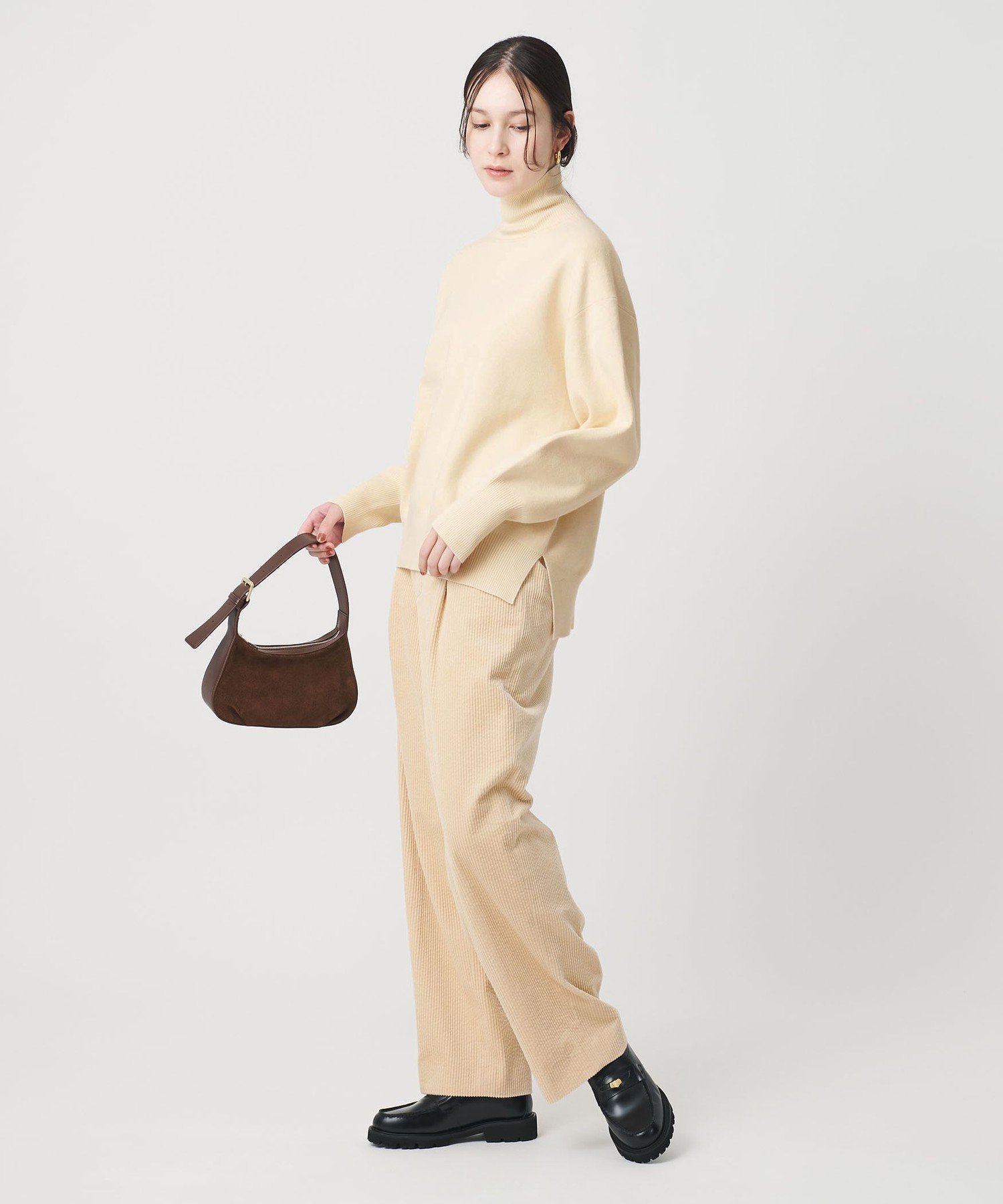 BEAUTY&YOUTH UNITED ARROWS｜ミラノリブ タートルネック ニットプル