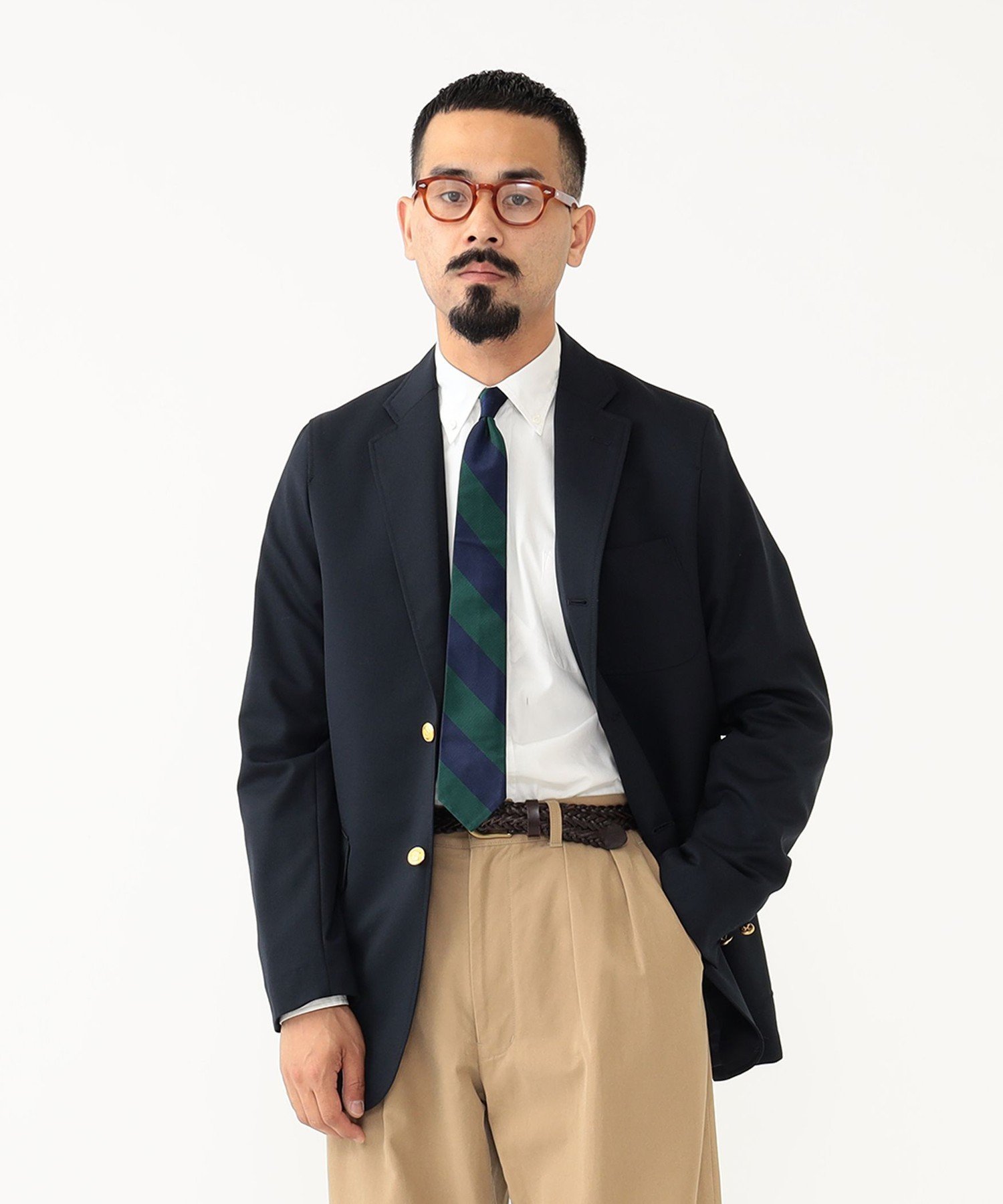BEAMS MEN｜ BEAMS PLUS / コンバット ウール 3ボタン ブレザー 26SS