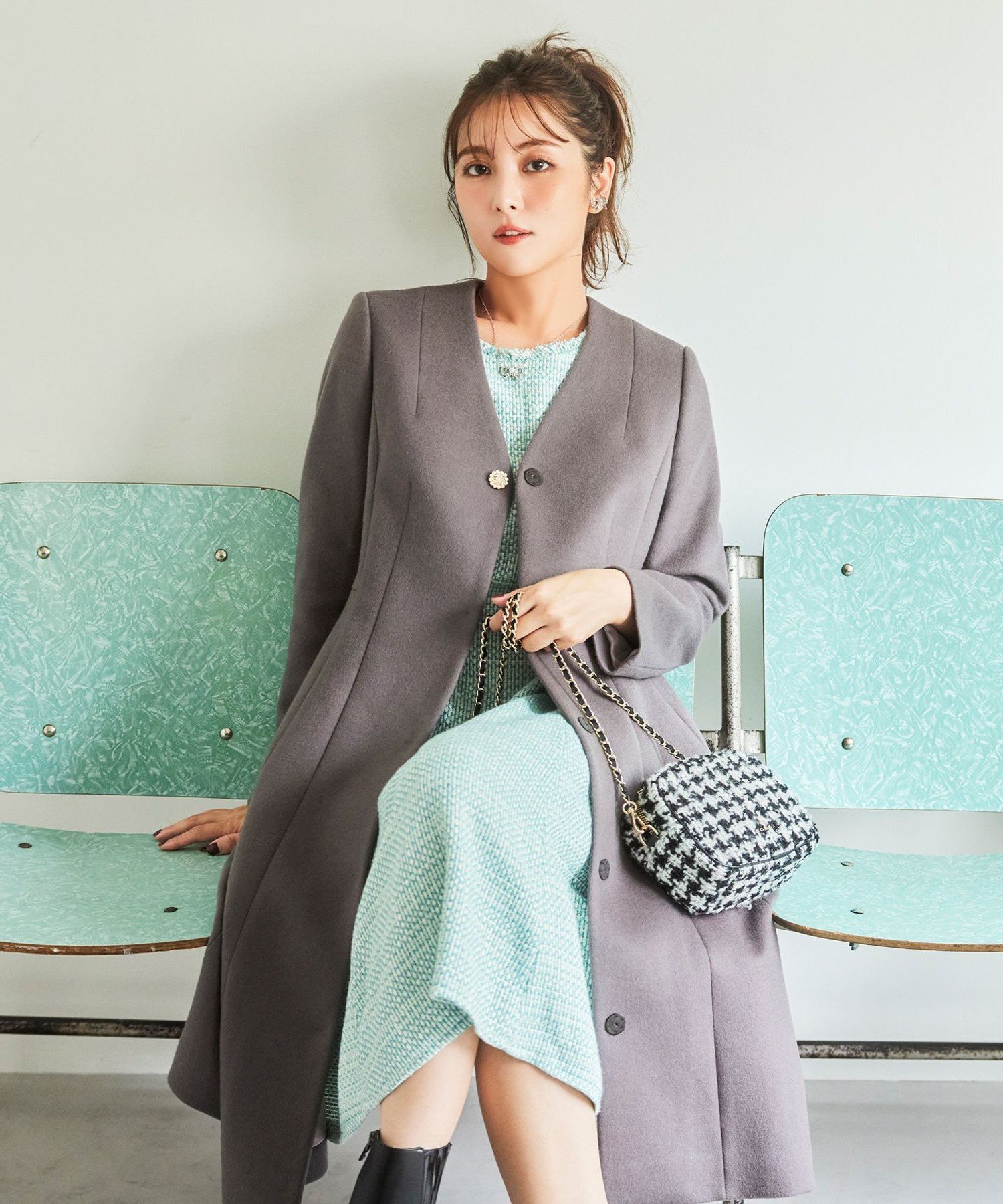 TOCCA｜【消臭】PEARL ROCK ロングコート | Rakuten Fashion(楽天