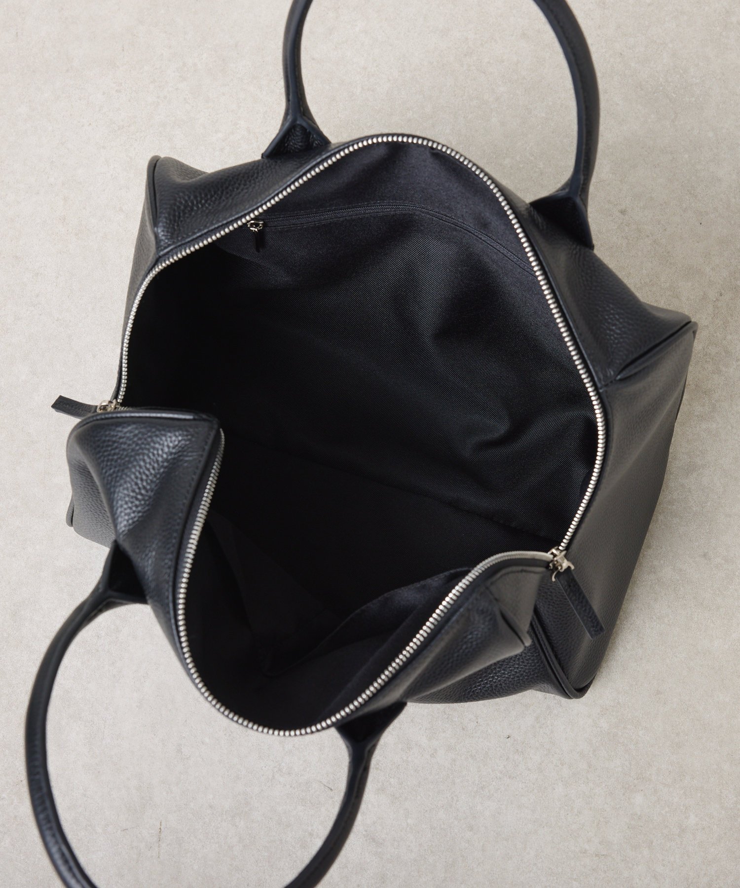 COLLAGE GALLARDAGALANTE｜【牛革/高見え】シュリンクリンボストン