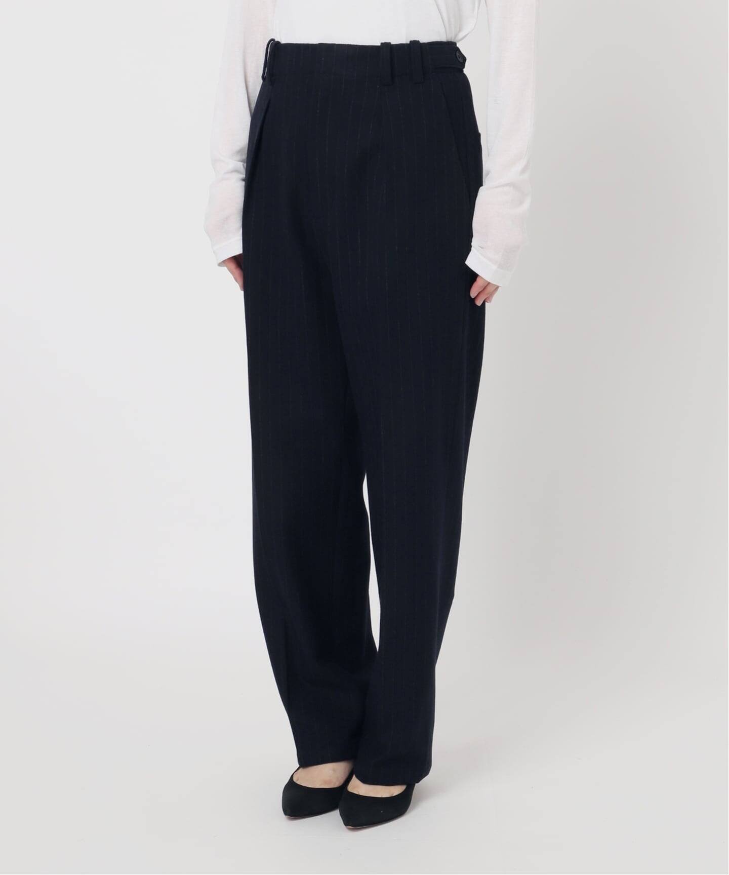 Spick & Span｜《手洗い可》起毛タックテーパードパンツ | Rakuten