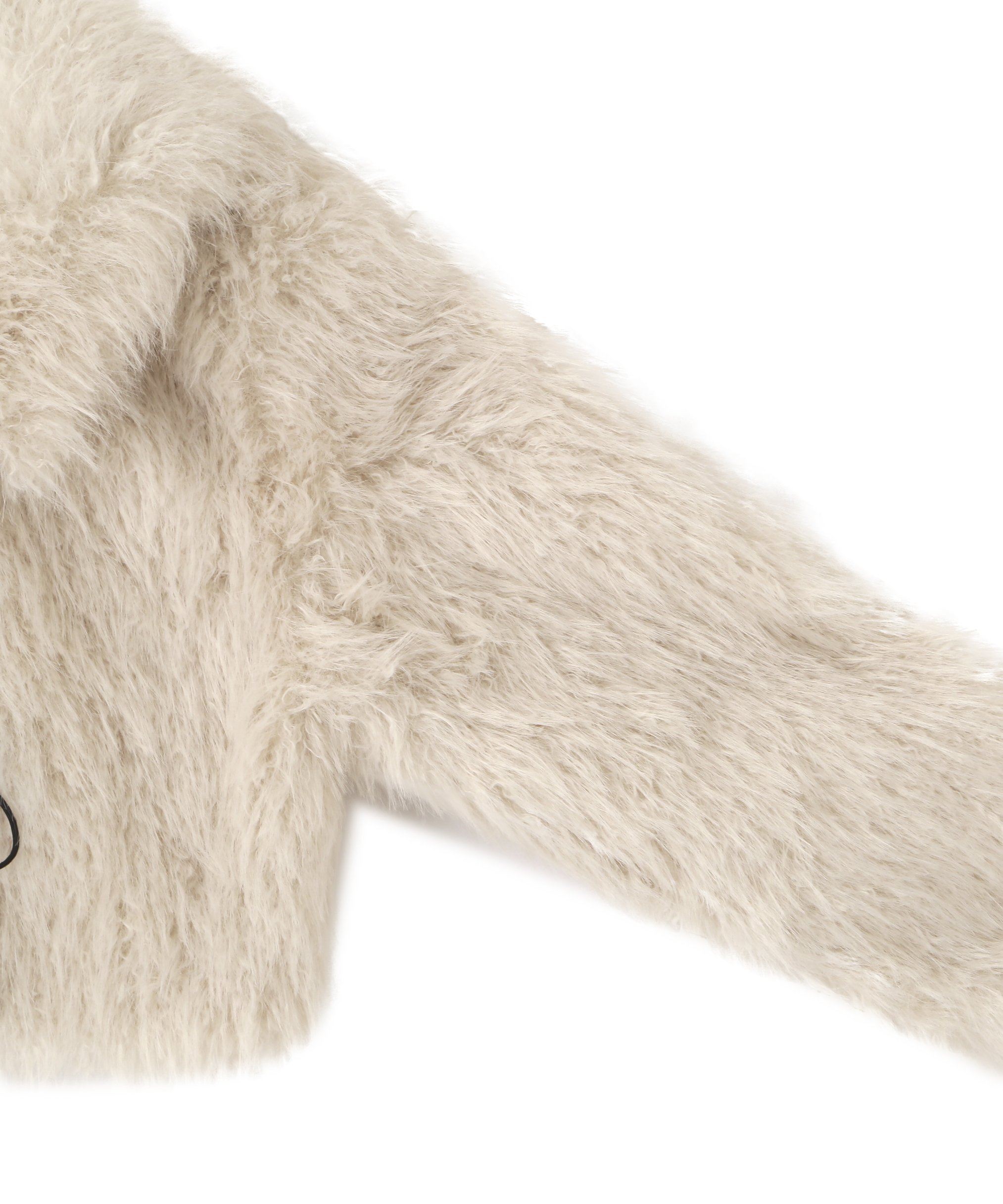 JILL by JILL STUART｜リボンダッフルショートファーコート | Rakuten