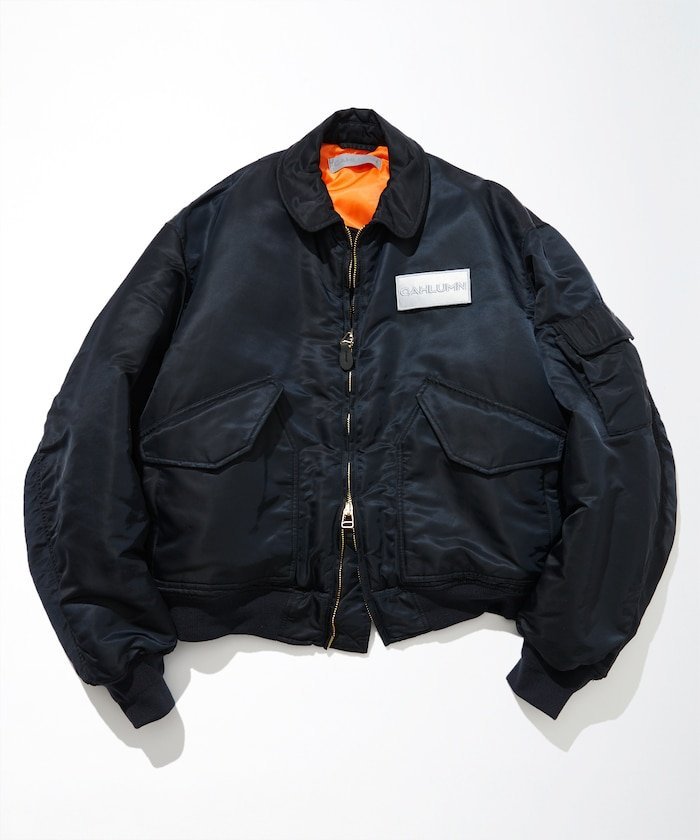 FREAK'S STORE｜3M Reflector Patch Magazine Pocket Flight Jacket