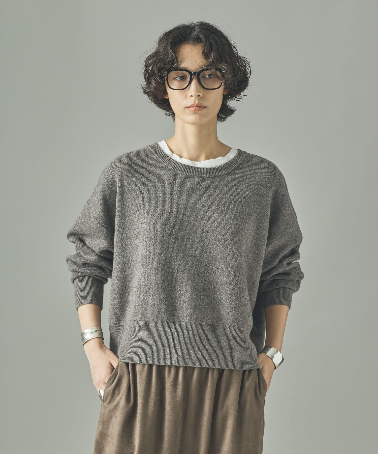 Curensology｜ウールカシミヤ2WAYプルオーバー | Rakuten Fashion(楽天