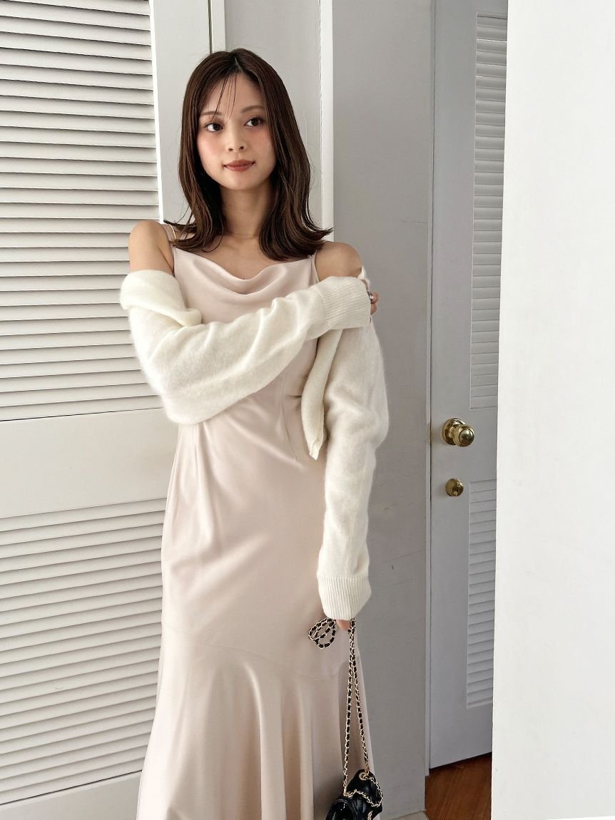 SNIDEL｜【HIGH QUALITY】ファインメリノウールショートカーディガン