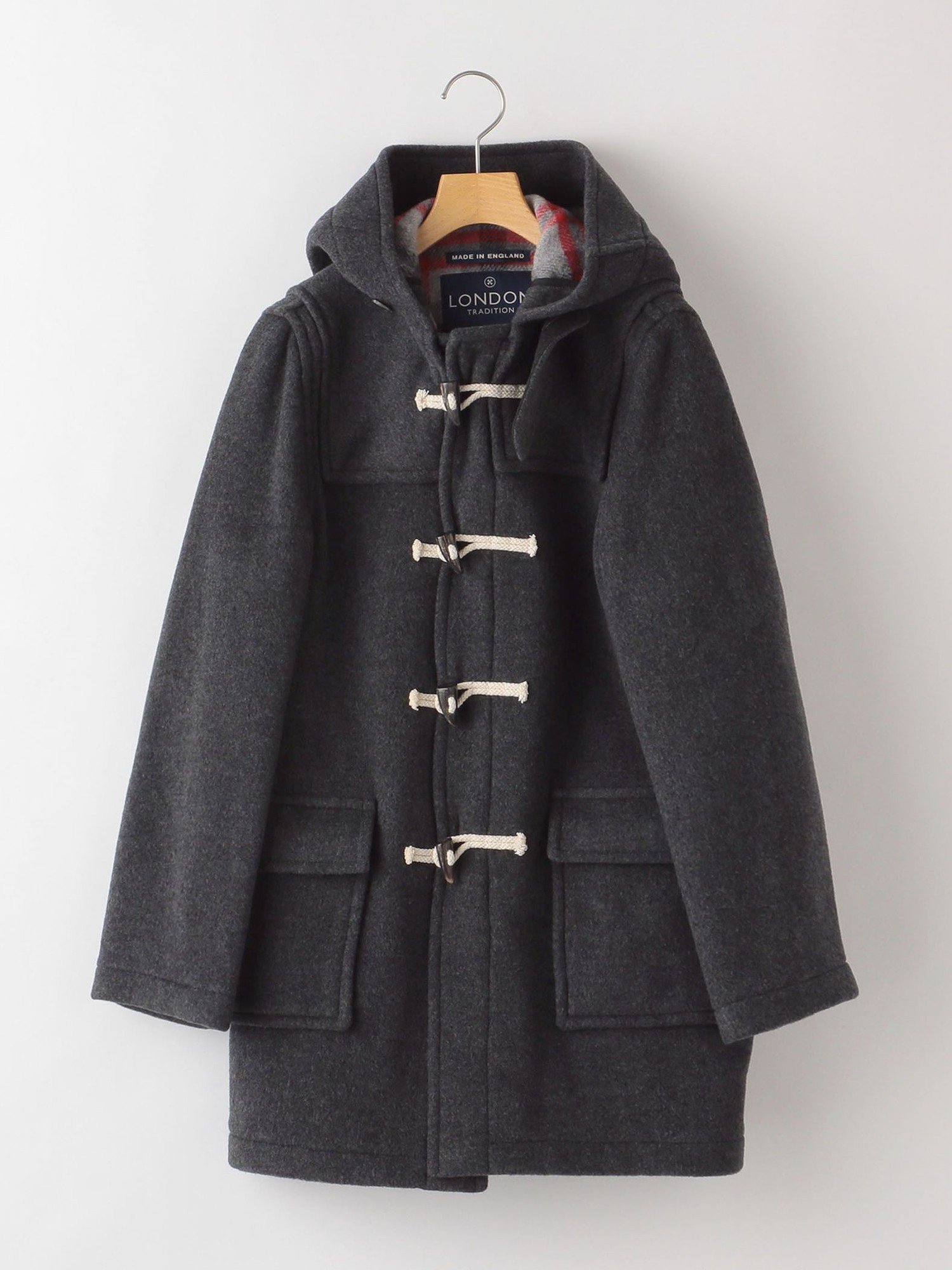 楽天市場】ロンドントラディション ダッフルコート ネイビーの通販
