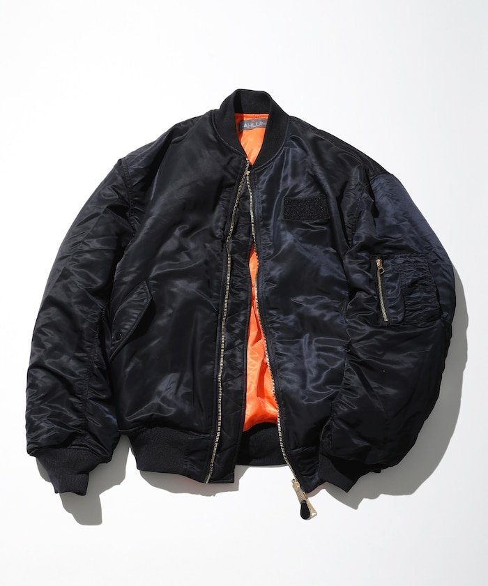 FREAK'S STORE｜Magazine Pocket Nylon Twill Flight Jacket 