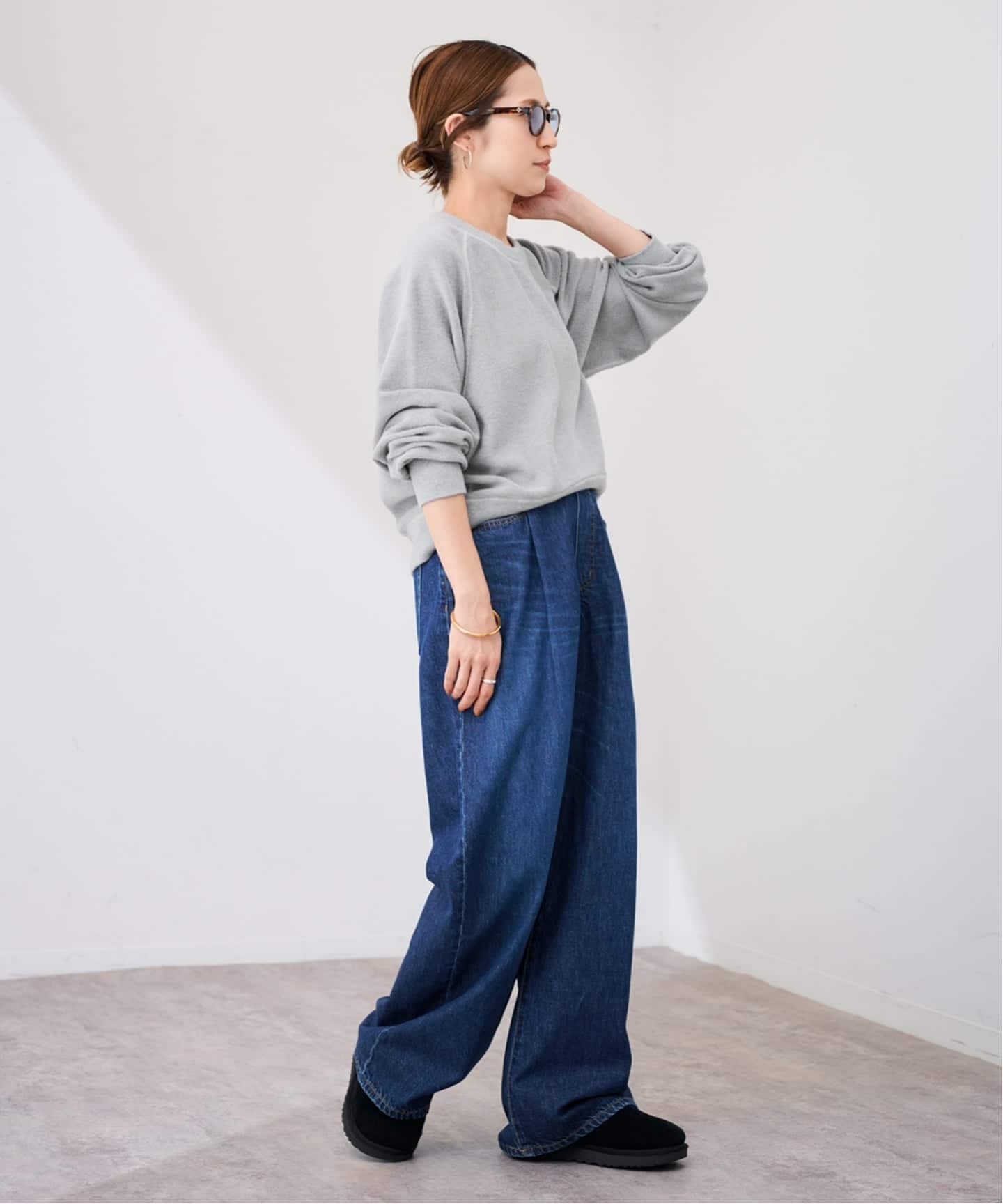 FRAMeWORK｜PROTAGONISTA/プロタゴニスタ リバーシブルスウェット