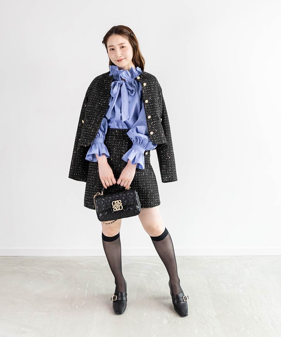 RANDA｜2WAY モノグラムビジューキルティングバック | Rakuten Fashion