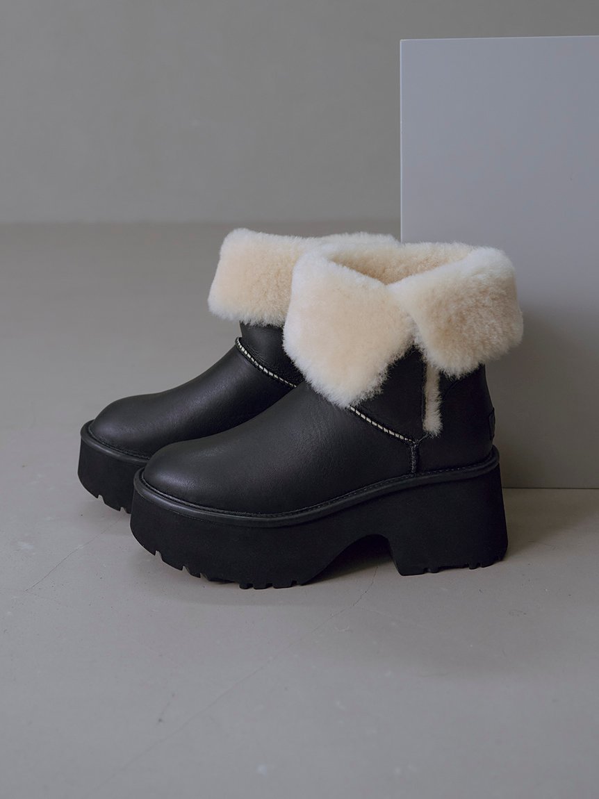 FRAY I.D｜【FRAY I.D|UGG(R)】W ESMEE LEATHER BOOT | Rakuten
