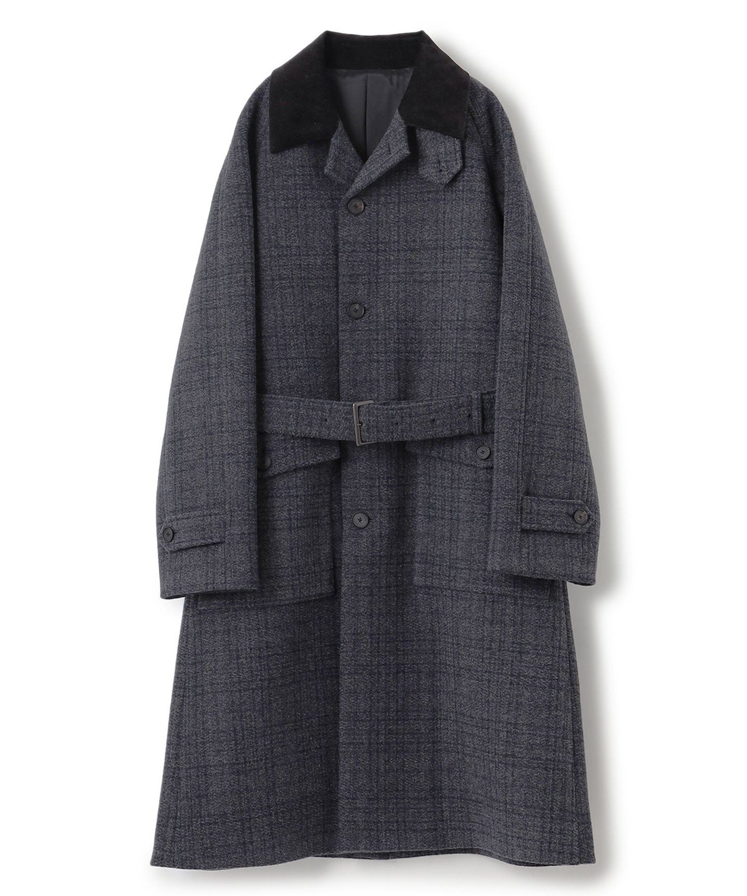 JOSEPH HOMME｜ニードルパンチグレンチェック シングルブレスト