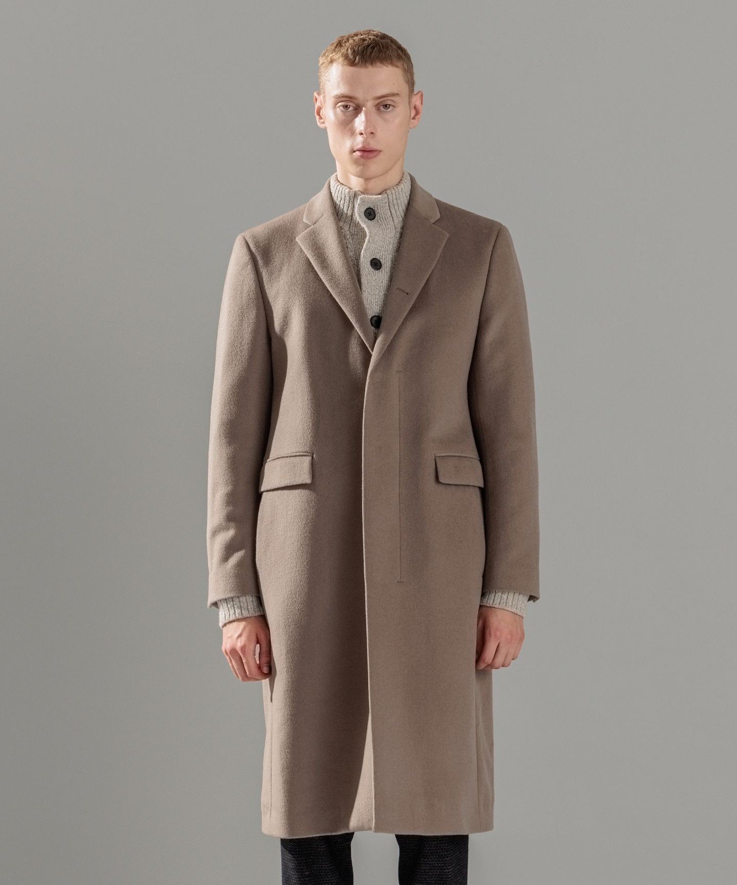 JOSEPH HOMME｜グロッシーウール チェスターコート | Rakuten Fashion