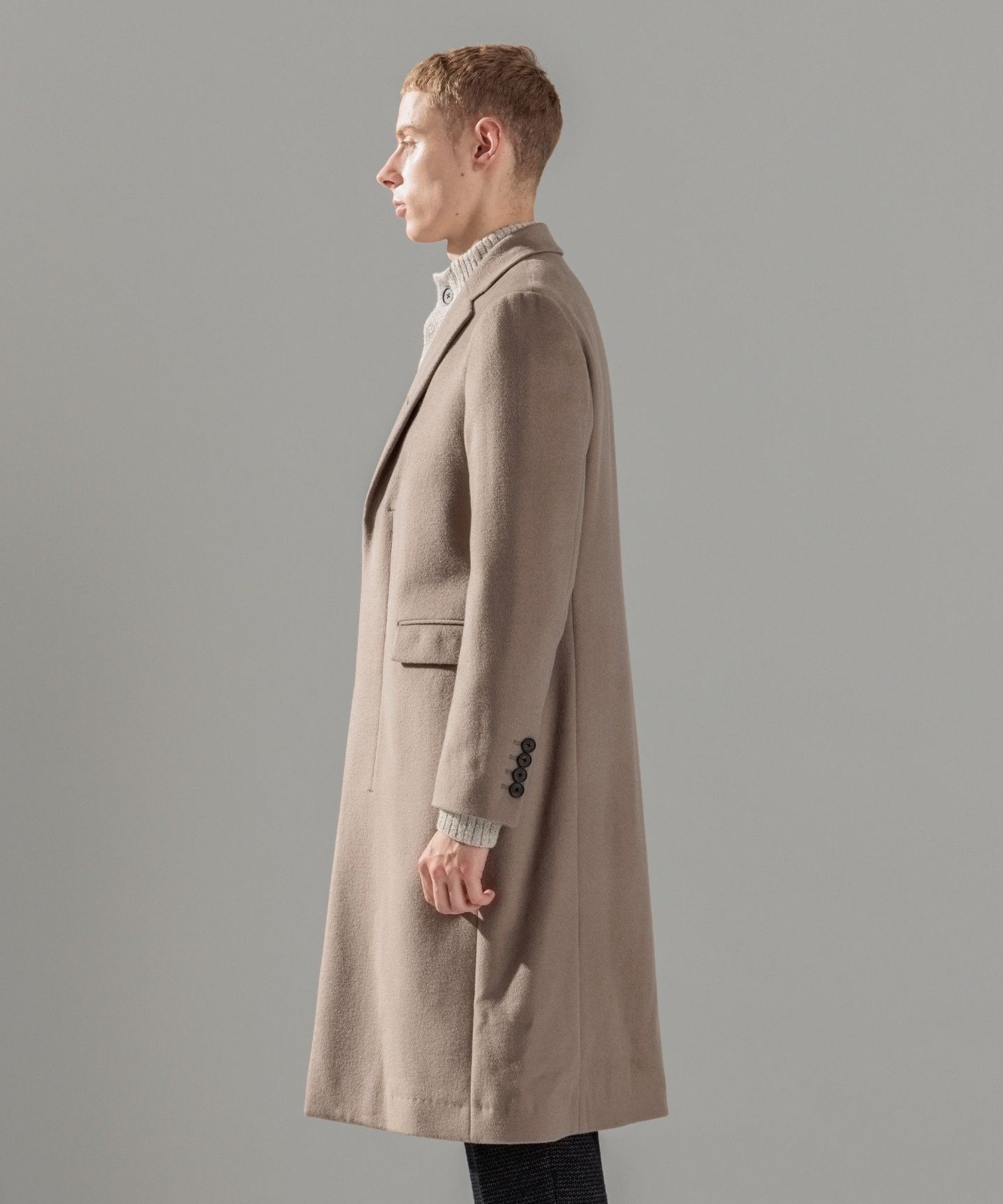 JOSEPH HOMME｜グロッシーウール チェスターコート | Rakuten Fashion