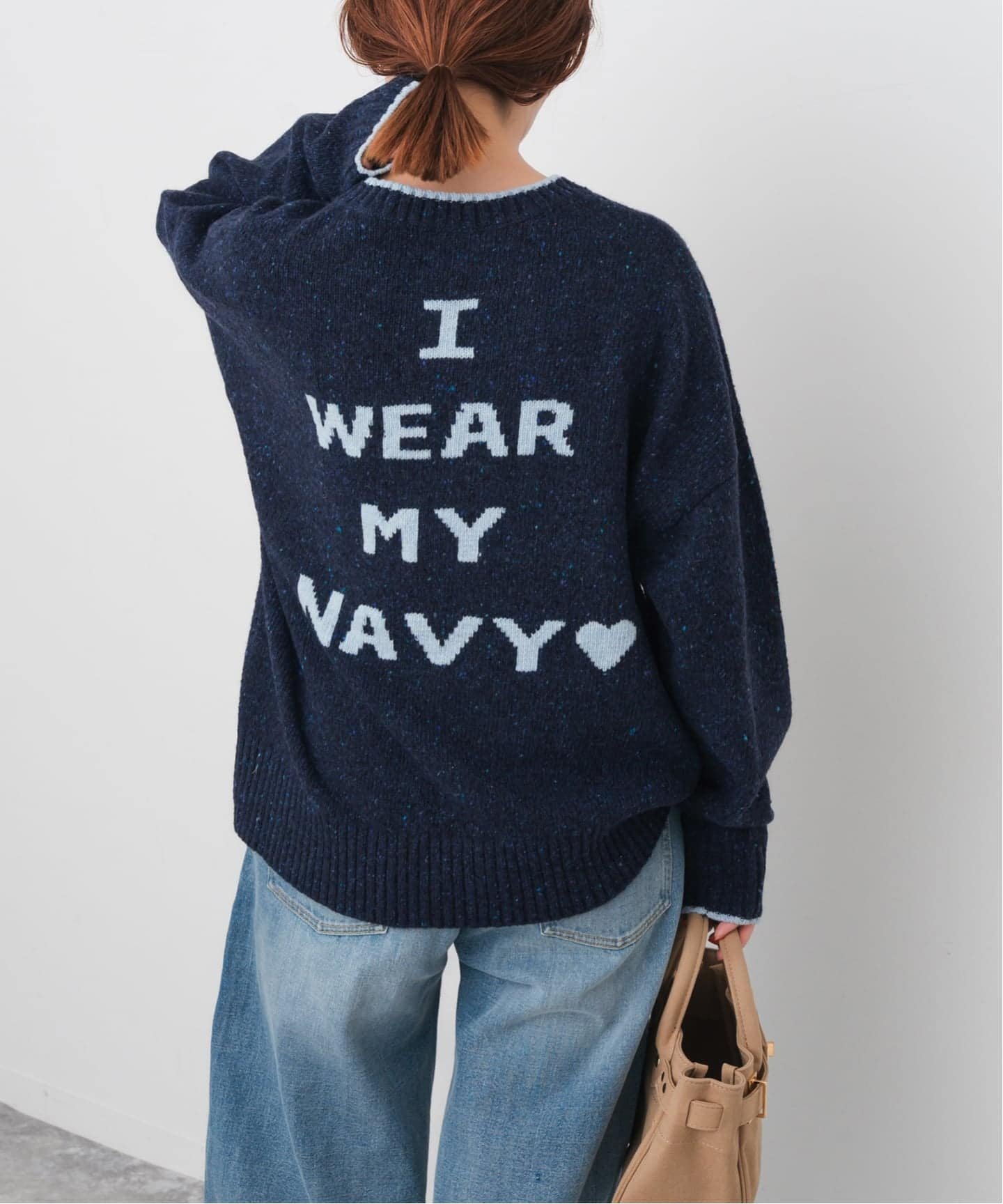 Spick & Span｜《WEB限定 / 追加2》ロゴインターシャニット | Rakuten