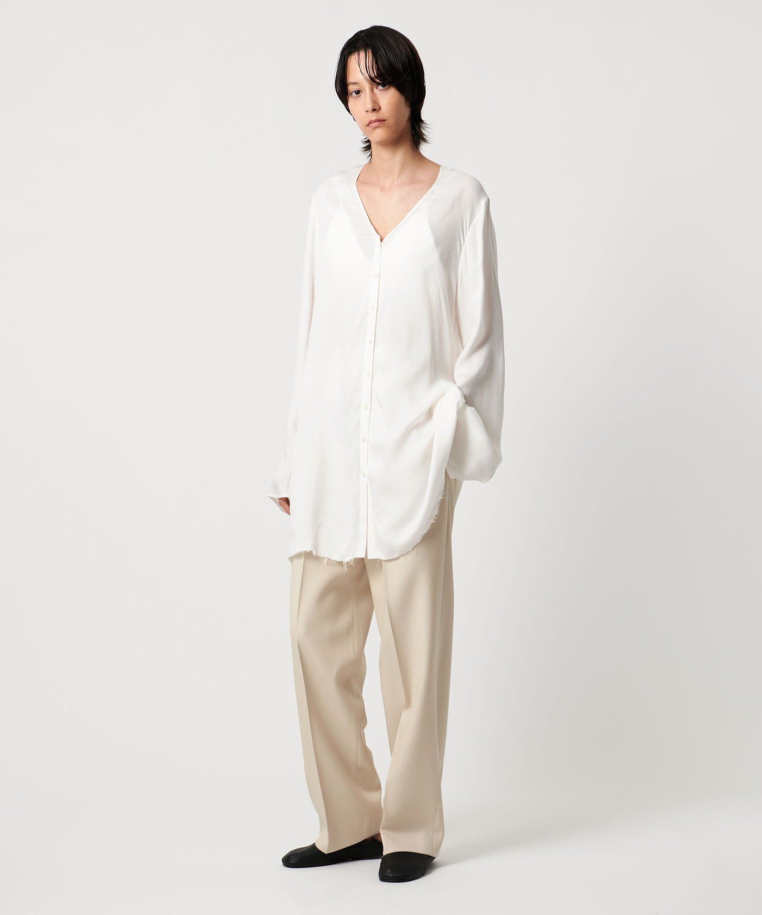 [AEWEN MATOPH] ツイル タック パンツ AEWEN MATOPH＞ツイル タック パンツ｜ユナイテッドアローズ