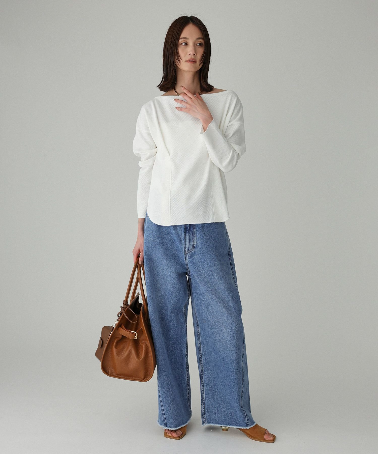 BABYLONE｜バレルレッグデニムパンツ | Rakuten Fashion(楽天