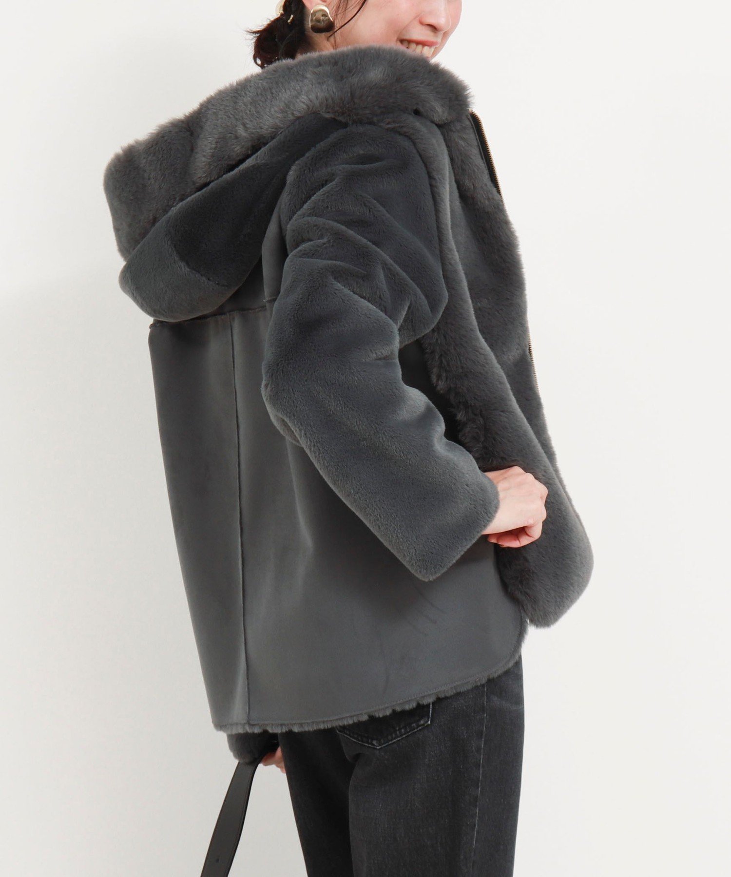 NOLLEY'S｜エコファー×ムートンジャケット | Rakuten Fashion(楽天