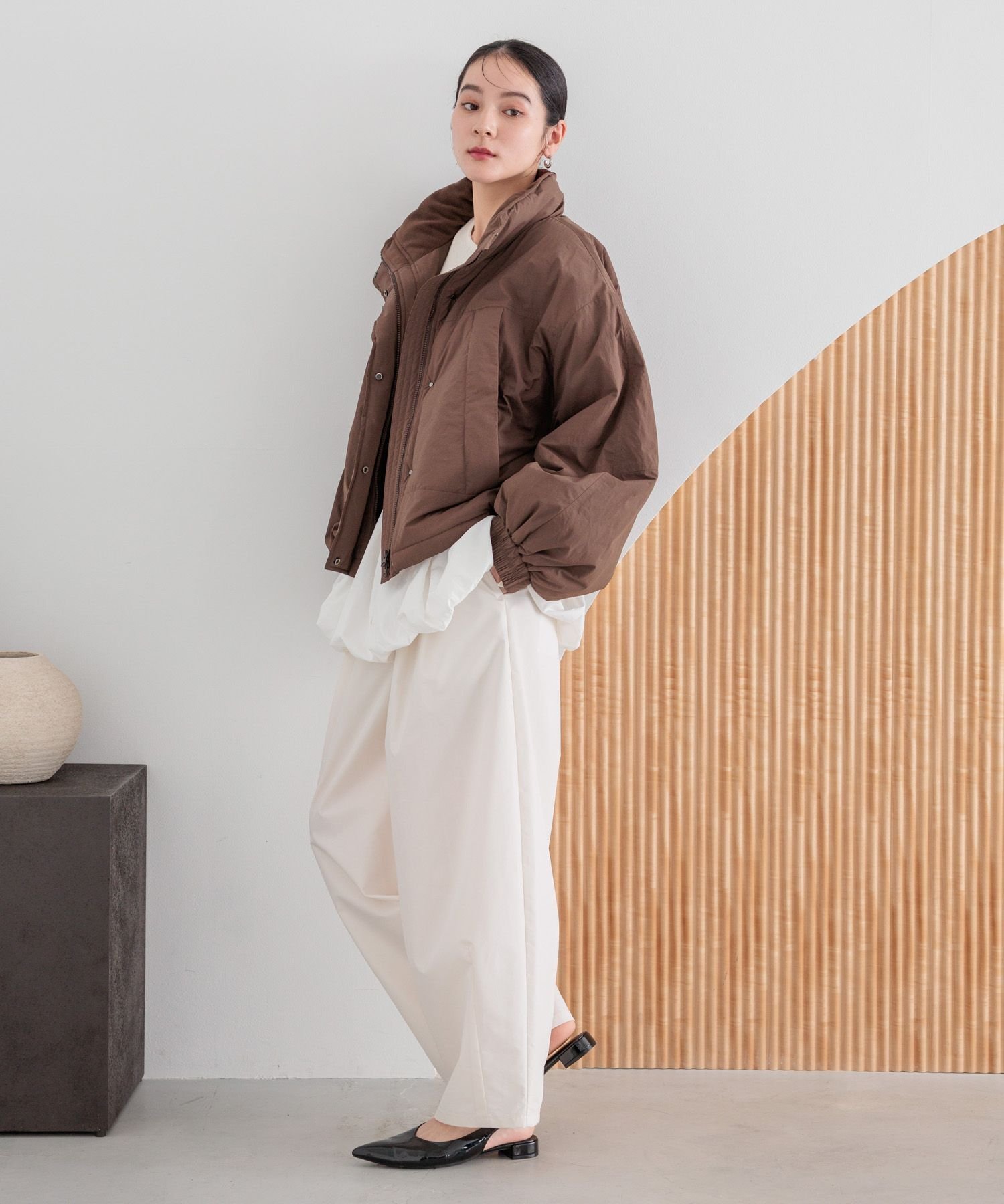 LOWRYS FARM｜モンスターショートコート | Rakuten Fashion(楽天