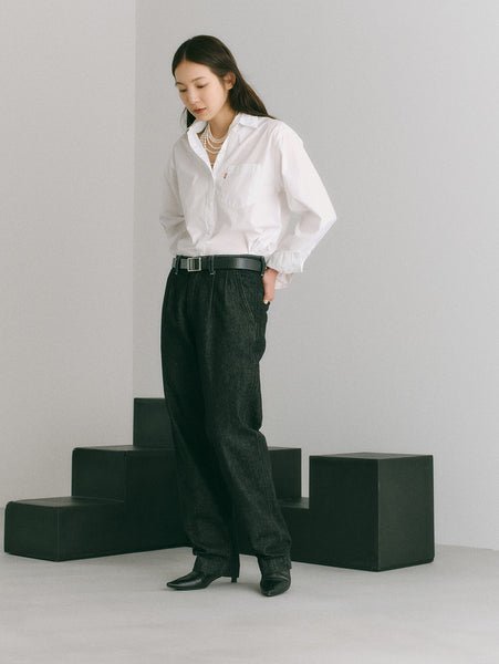 Levi's｜PREMIUM BLACK DENIM SLACKS | Rakuten Fashion(楽天