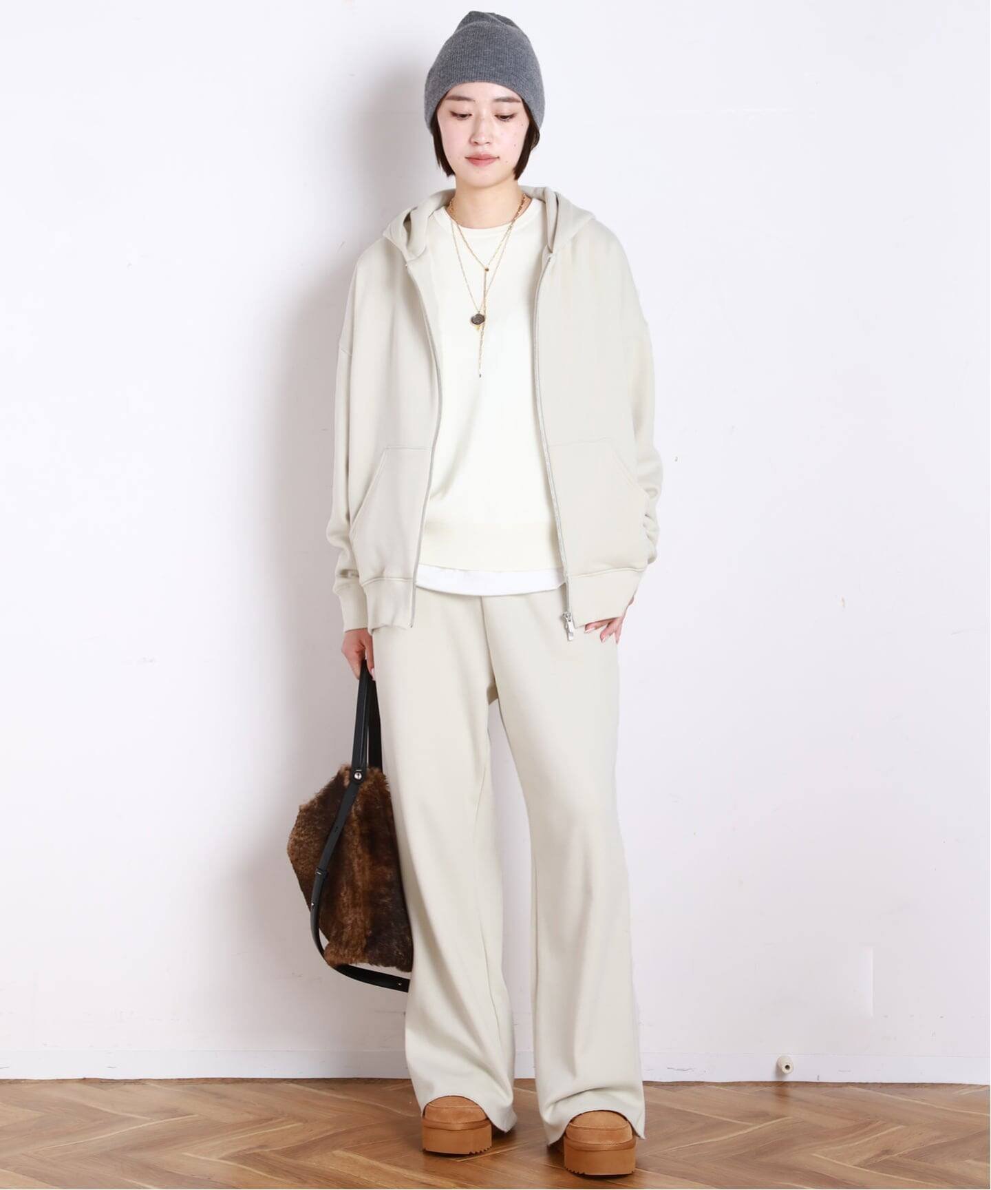 AP STUDIO｜*ウォームジップフーディ | Rakuten Fashion(楽天