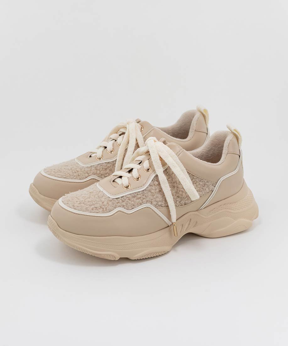 RANDA｜ボリュームソールボアスニーカー | Rakuten Fashion(楽天