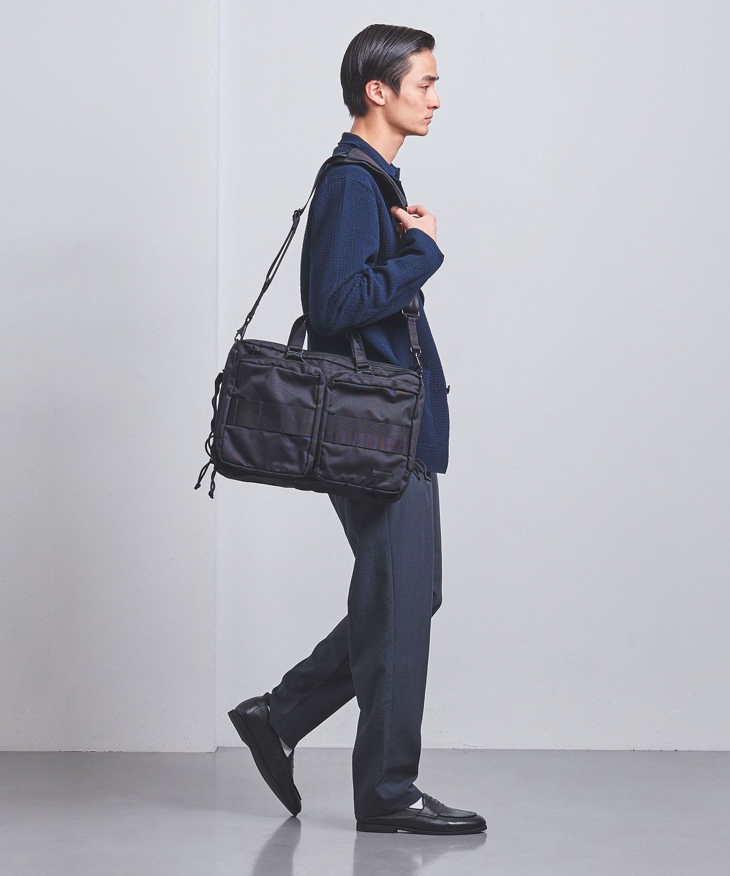 BRIEFING UNITED ARROWS コラボ A4 3way アメリカ製 別注】＜BRIEFING＞A4 3WAY/ブリーフケース