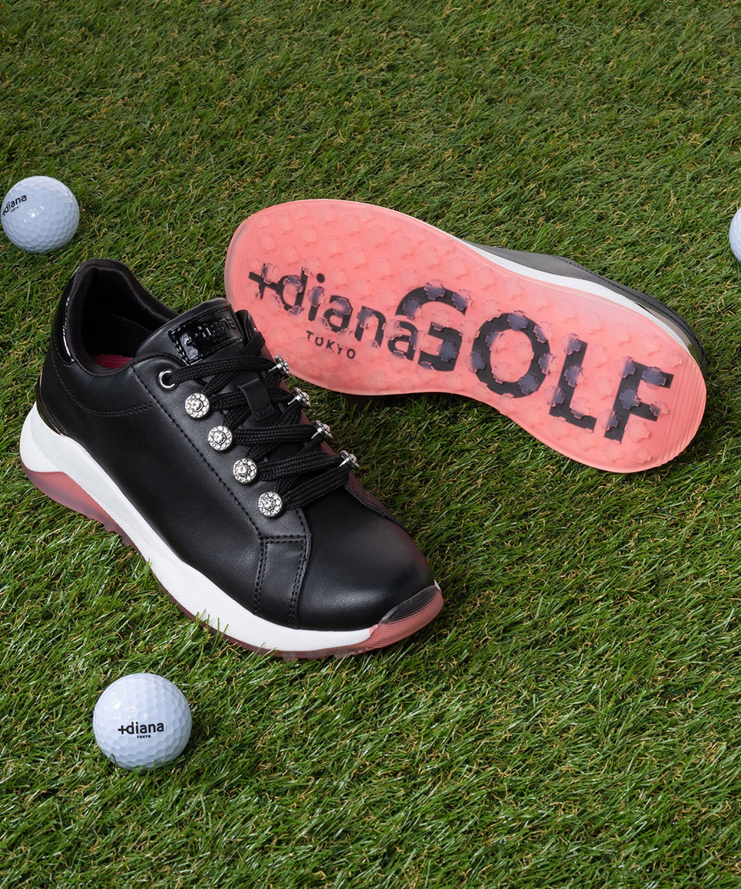 diana｜【+dianaGOLF】レースアップゴルフシューズ | Rakuten Fashion