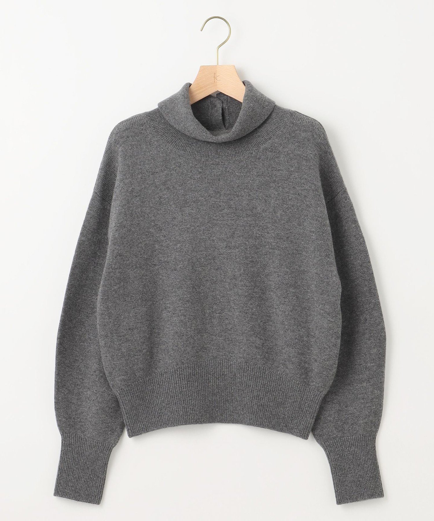 組曲｜【2WAY・WEB限定】ウールカシミヤミックス ハイネックニット