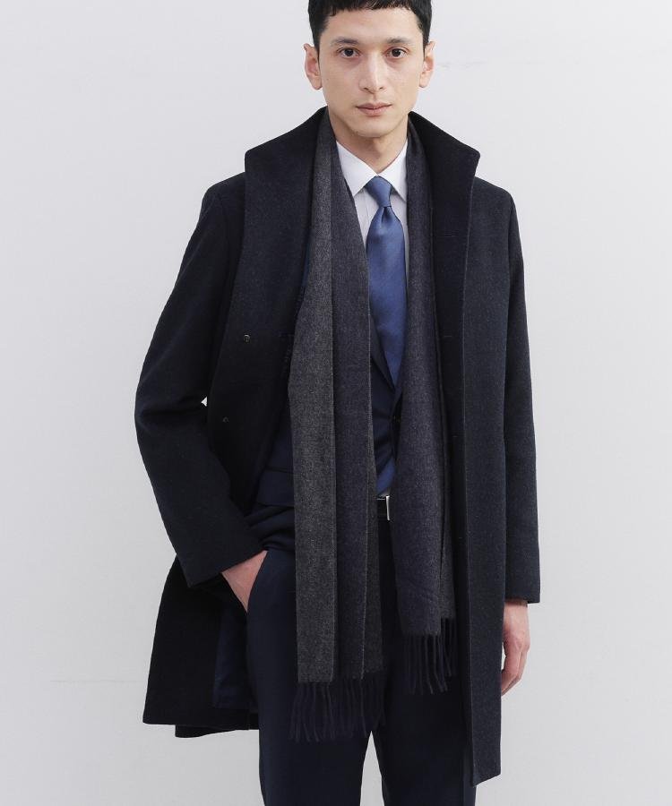 TAKEO KIKUCHI｜【洗えるベビーカシミヤ】 ベビーカシミヤ無地マフラー