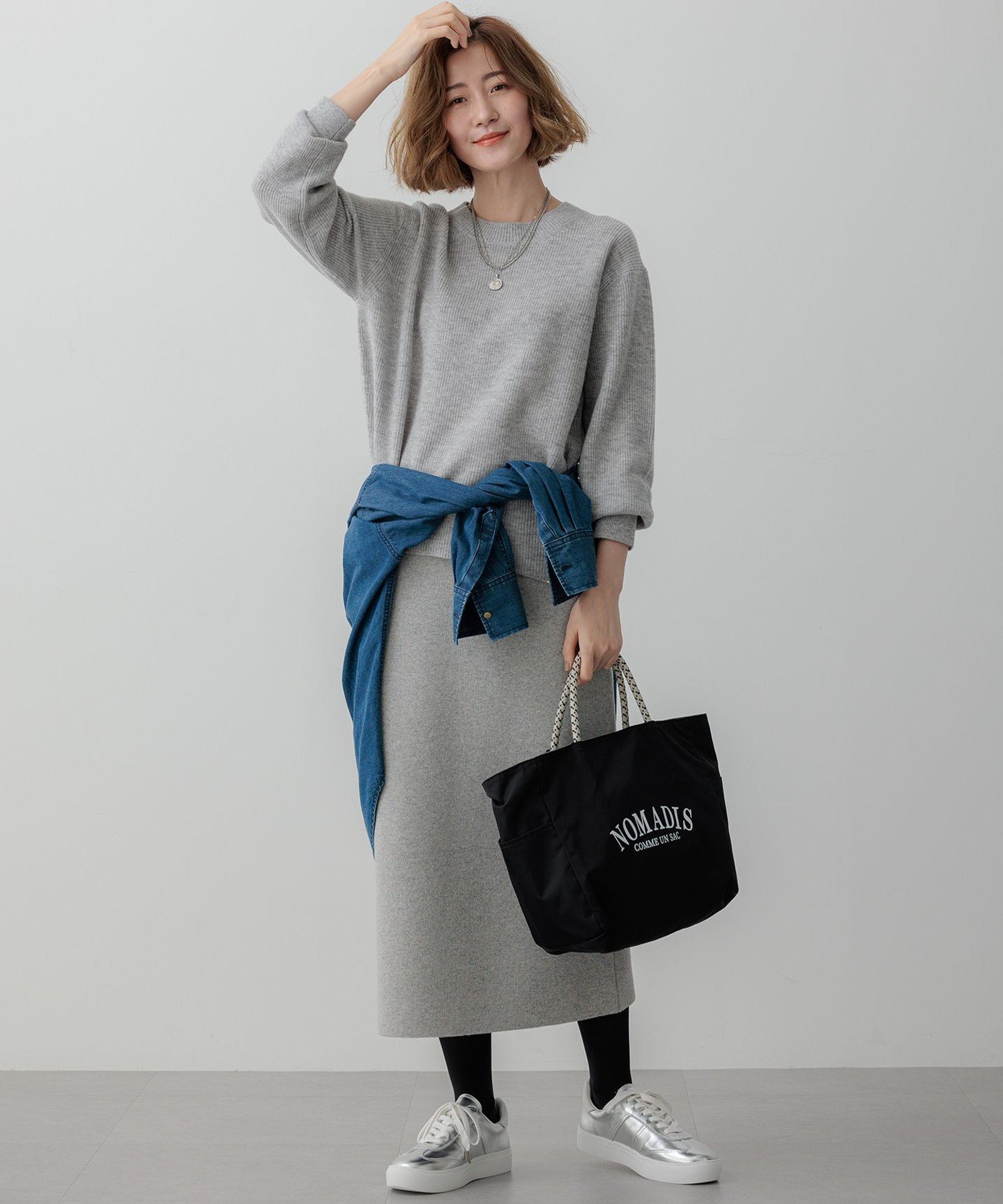 23区｜【洗える】ウールカシミヤ クルーネック ニット | Rakuten