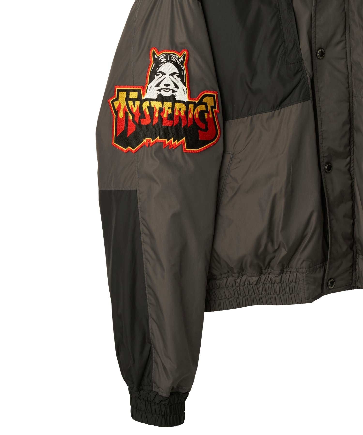 HYSTERIC GLAMOUR｜BAD ASS FIRE フードブルゾン | Rakuten Fashion