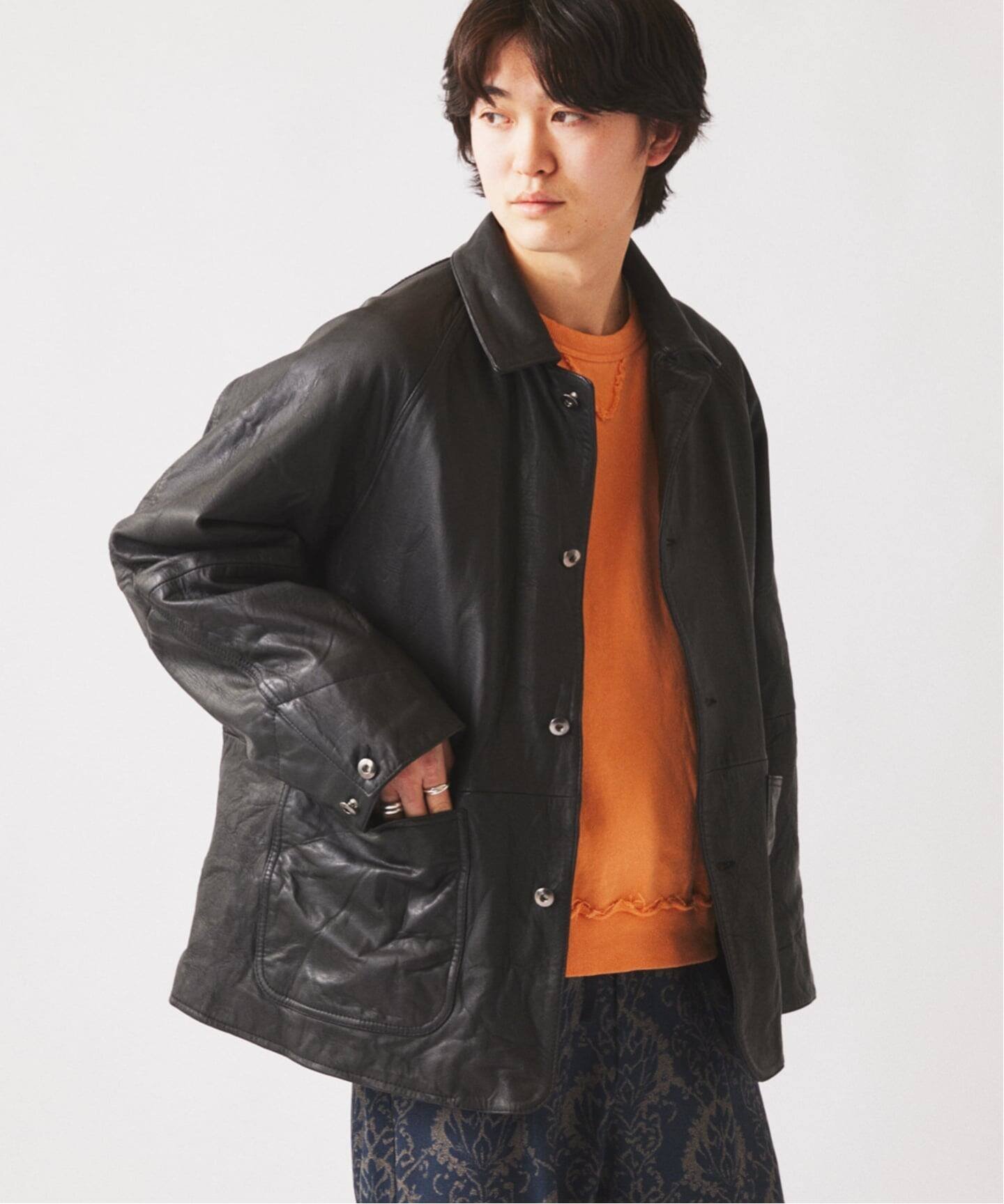 JOURNAL STANDARD relume｜ゴートレザー カバーオール | Rakuten