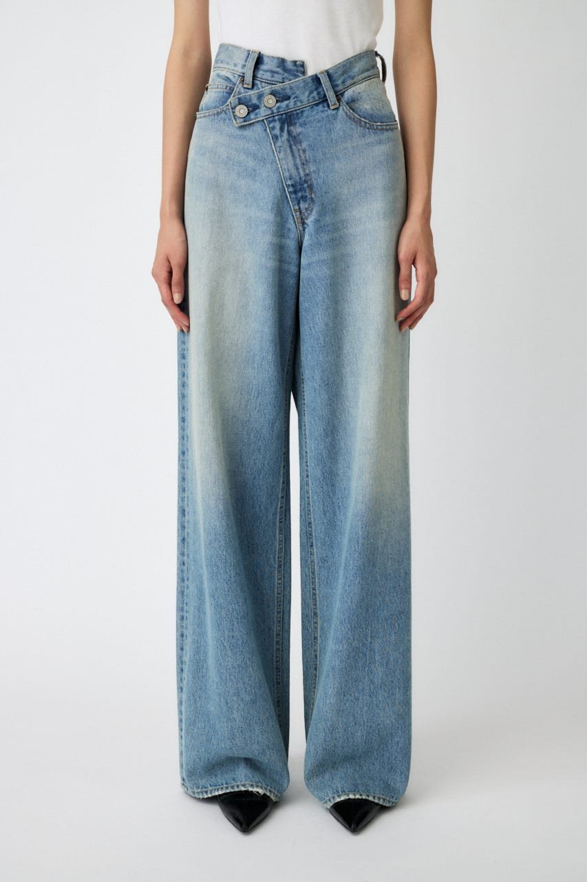 moussy｜CROSS WAIST WIDE ストレート | Rakuten Fashion(楽天