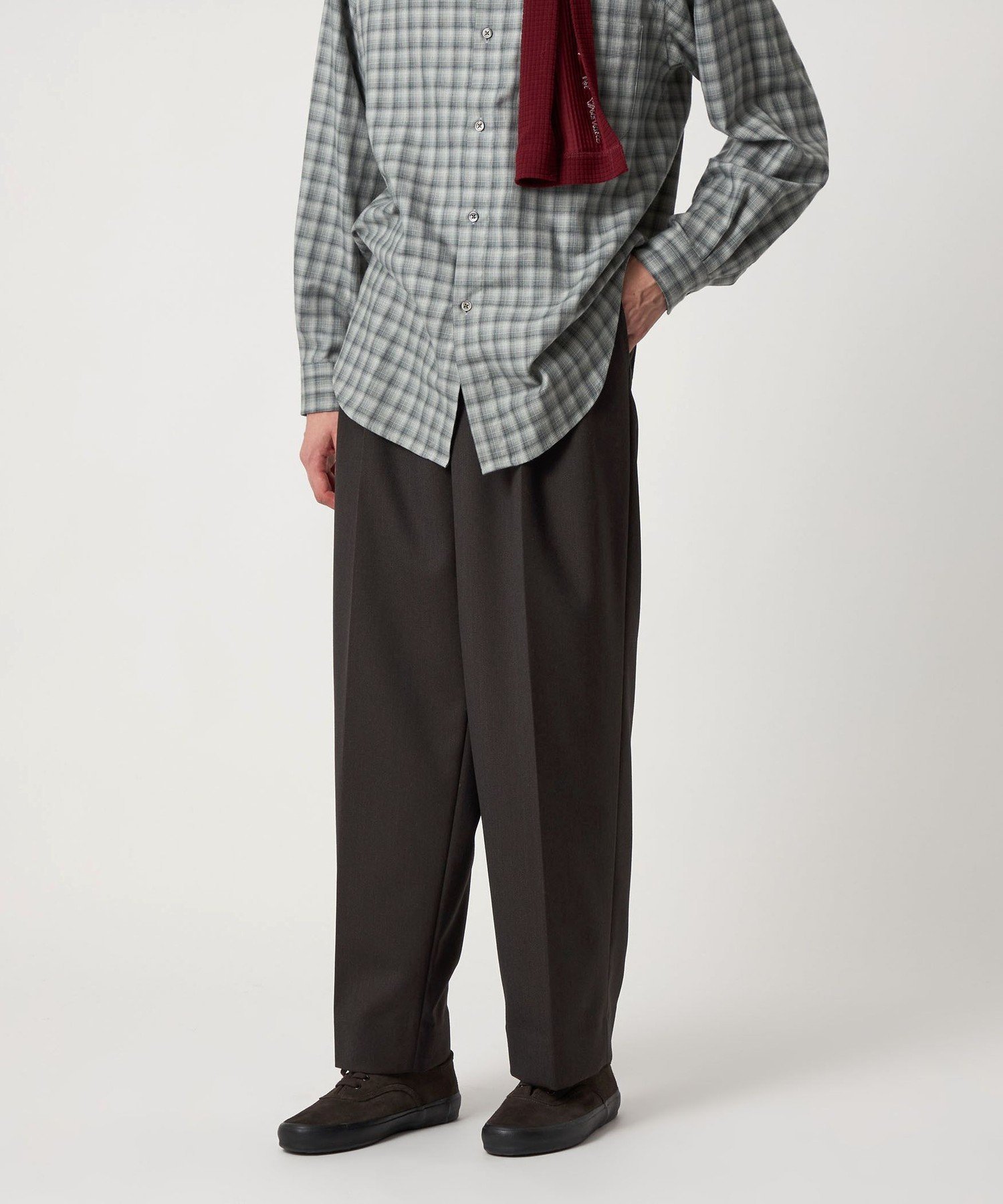 Steven Alan ドレストラウザー ヴィンテージツイル インツープリーツ BEAUTY&YOUTH UNITED ARROWS｜<Steven Alan> ヴィンテージツイル イン