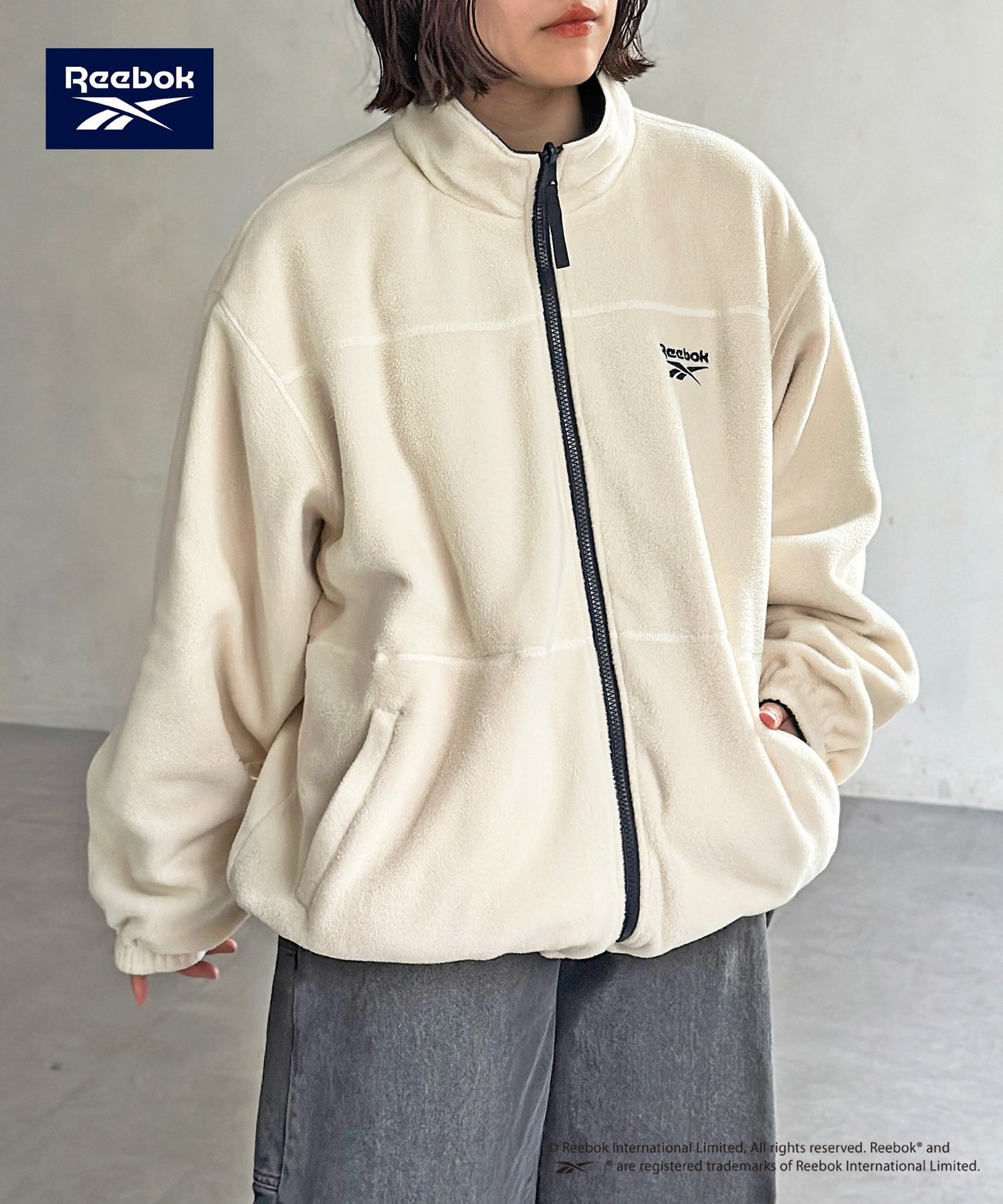 CPCM｜【Reebok】リバーシブルブルゾン | Rakuten Fashion(楽天