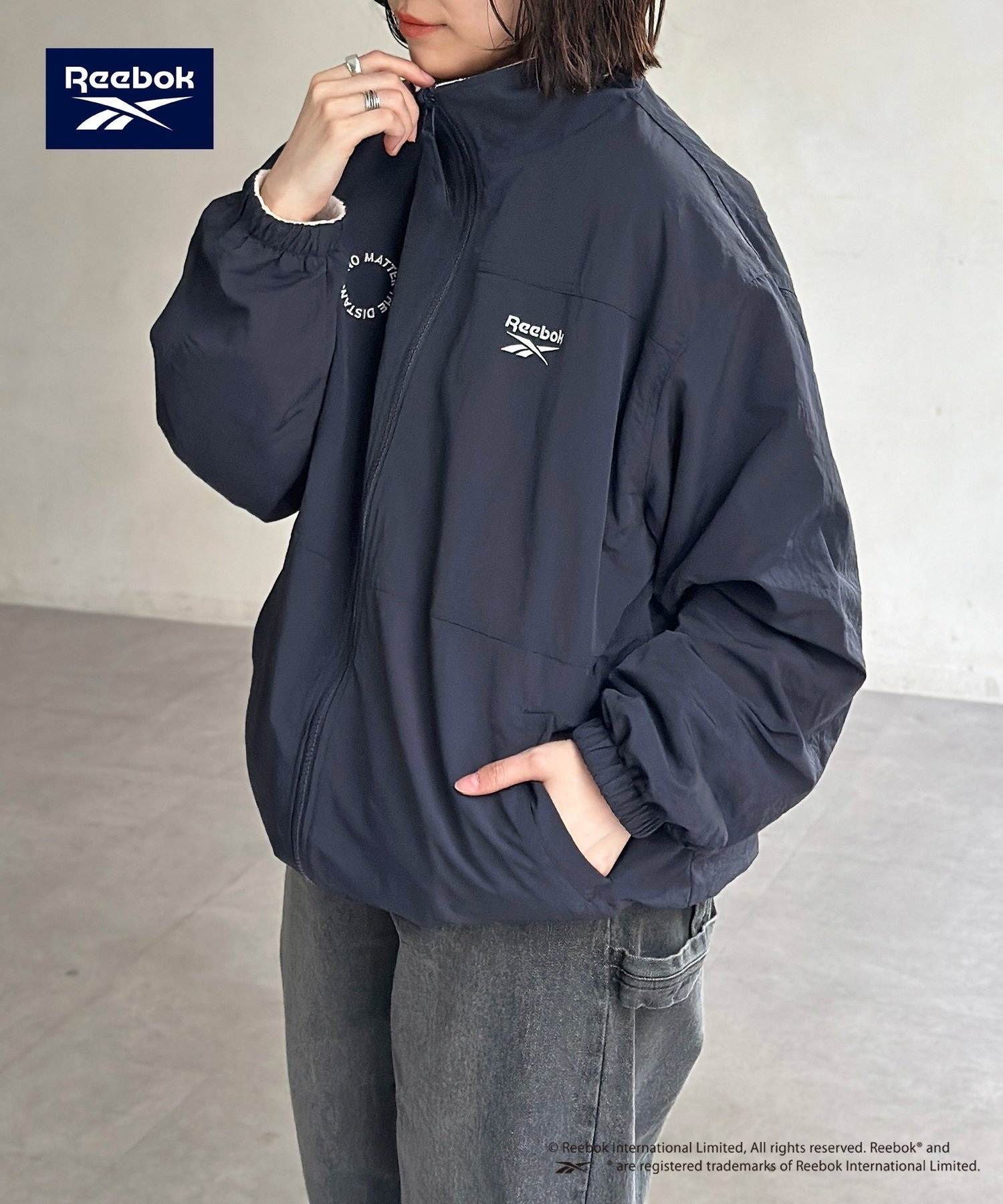 CPCM｜【Reebok】リバーシブルブルゾン | Rakuten Fashion(楽天